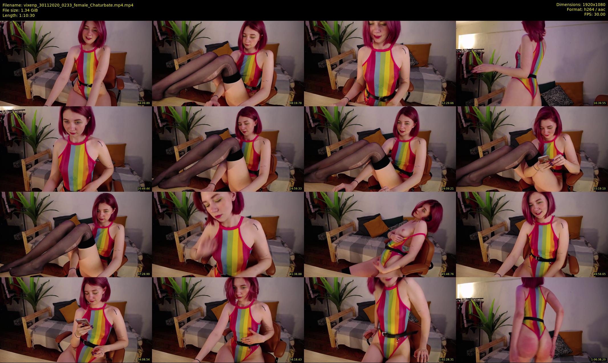 vixenp — 71 minute Chaturbate female cam show recording, 1080p, Nov 30, 2020