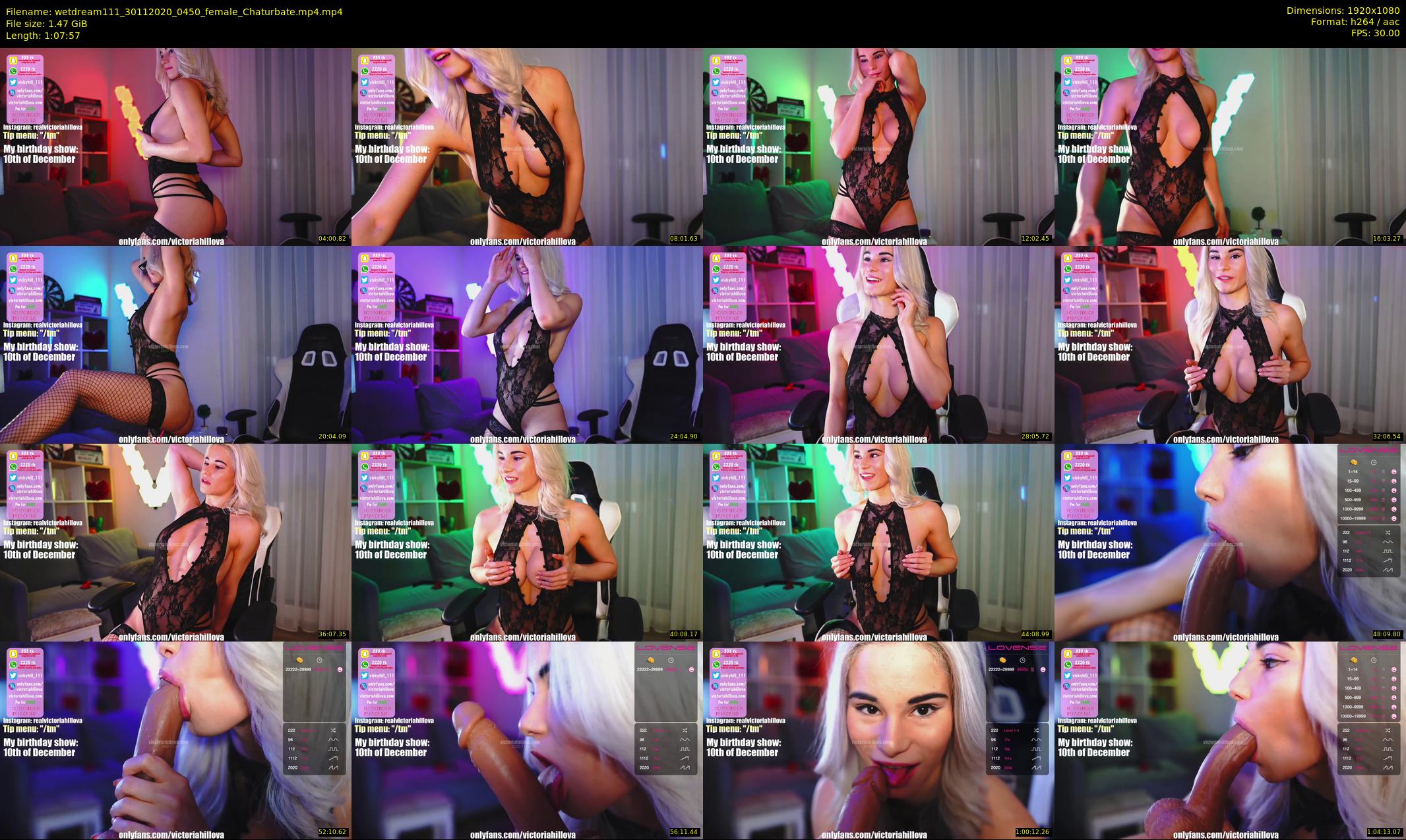 wetdream111 — 68 minute Chaturbate couple cam show recording, 1080p, Nov 30, 2020
