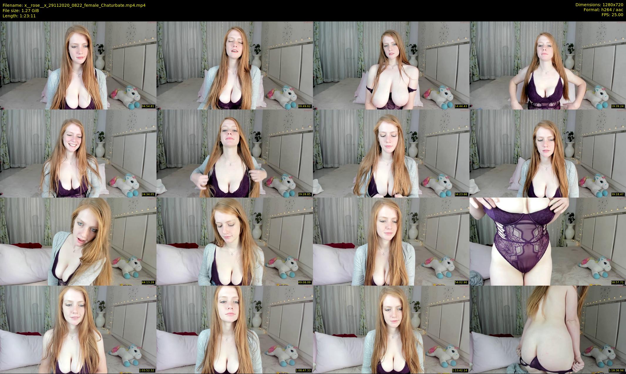 x__rose__x — 84 minute Chaturbate female cam show recording, 720p, Nov 29, 2020