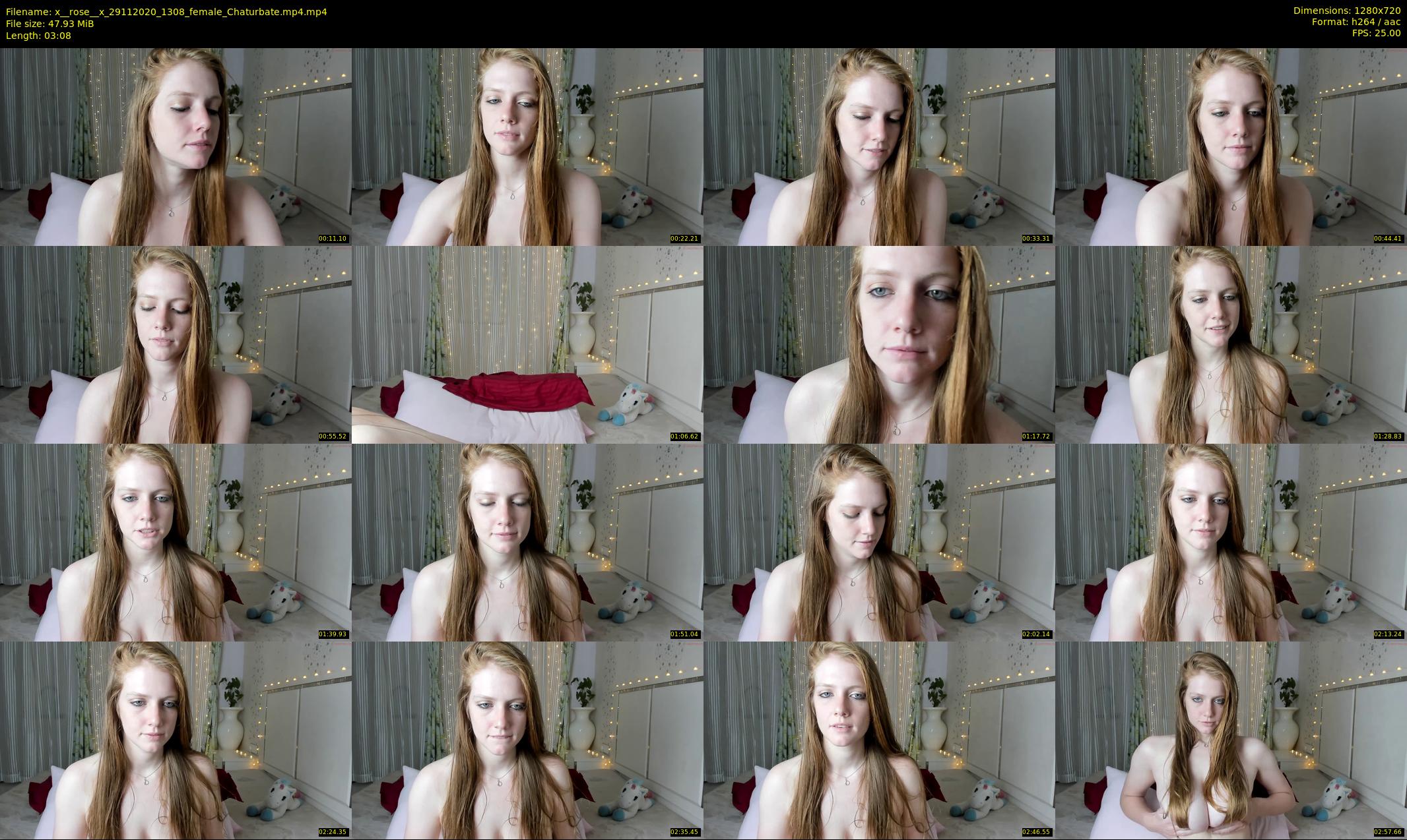 x__rose__x — 4 minute Chaturbate female cam show recording, 720p, Nov 29, 2020