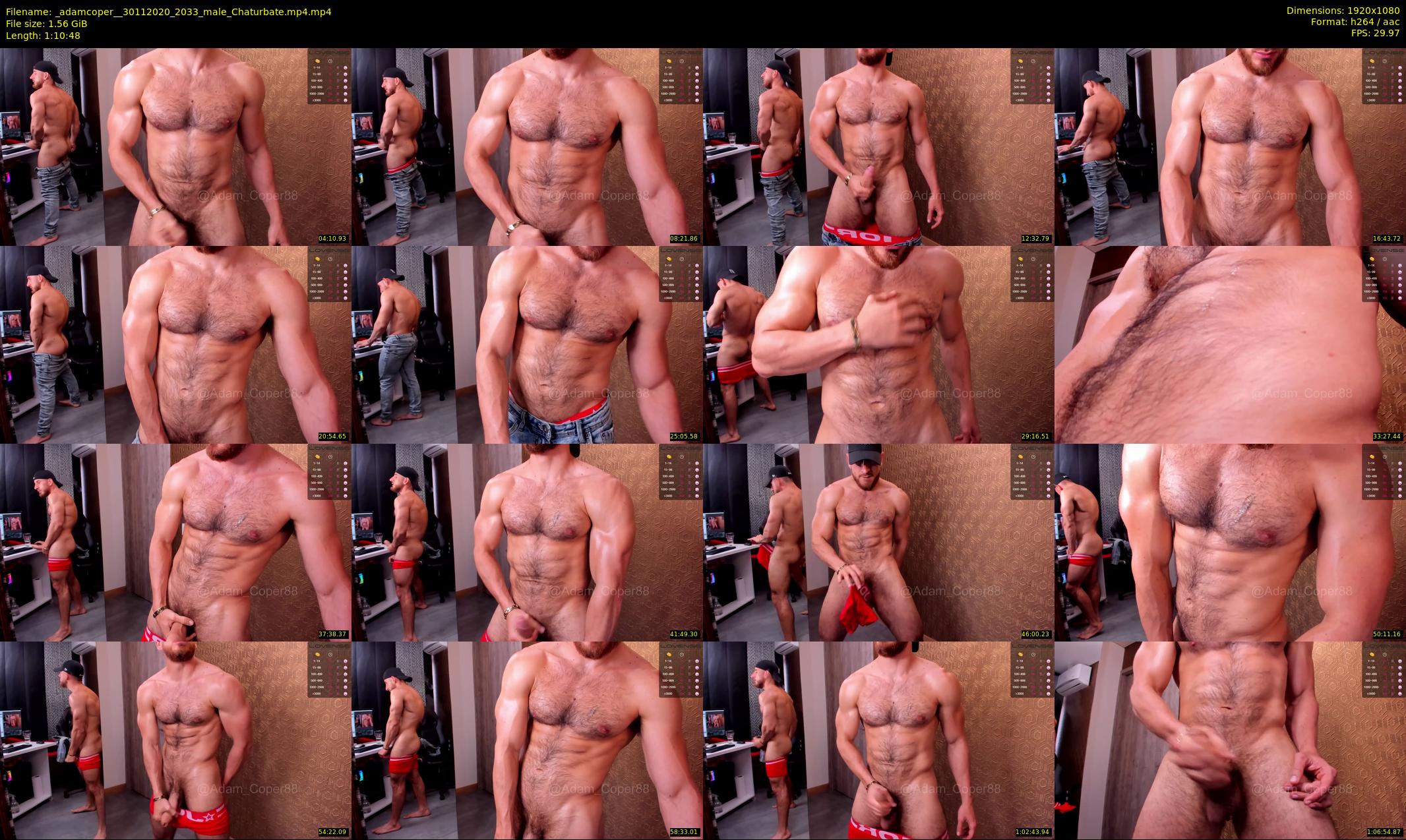 _adamcoper_ — 71 minute Chaturbate male cam show recording, 1080p, Nov 30, 2020
