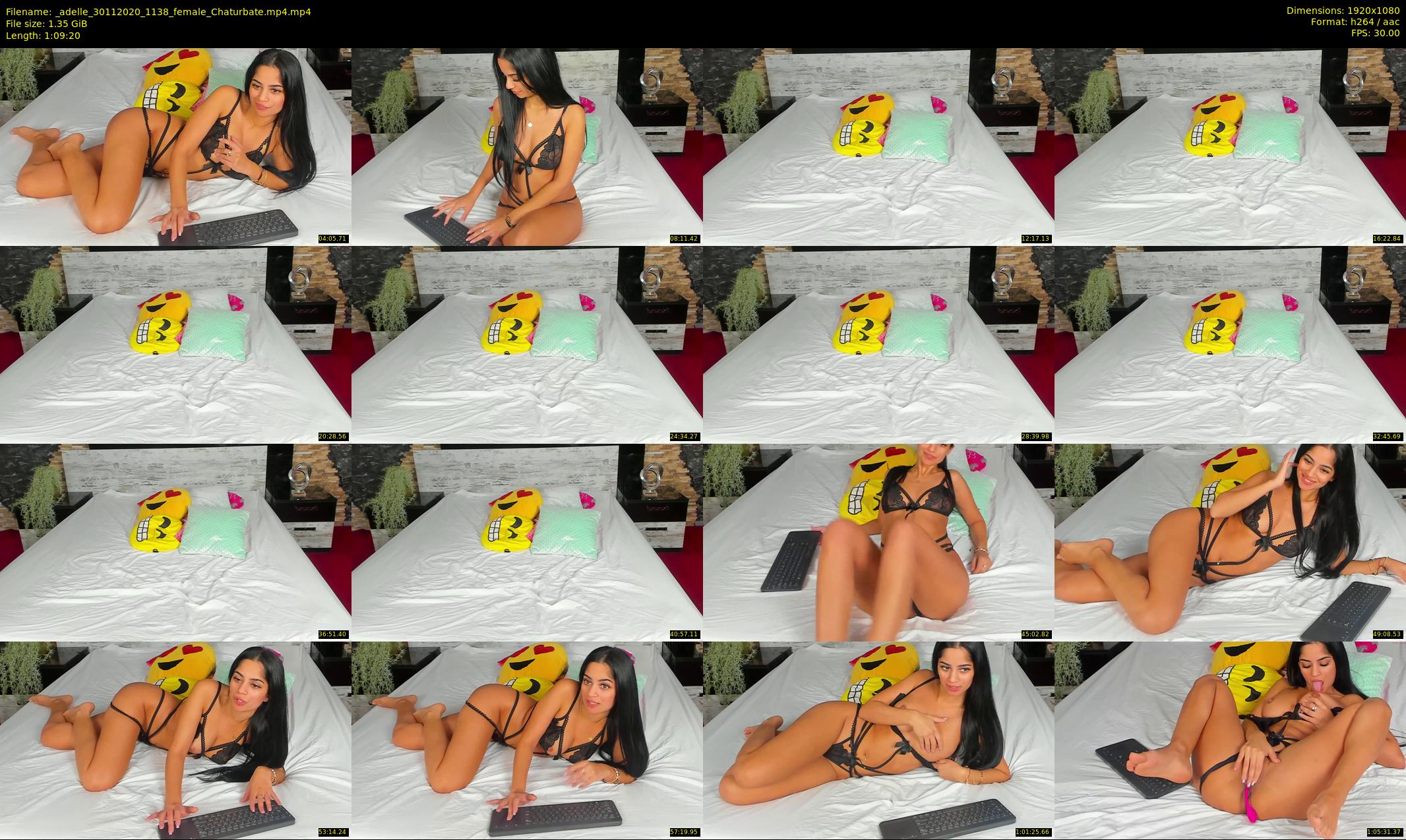 _adelle — 70 minute Chaturbate female cam show recording, 1080p, Nov 30, 2020