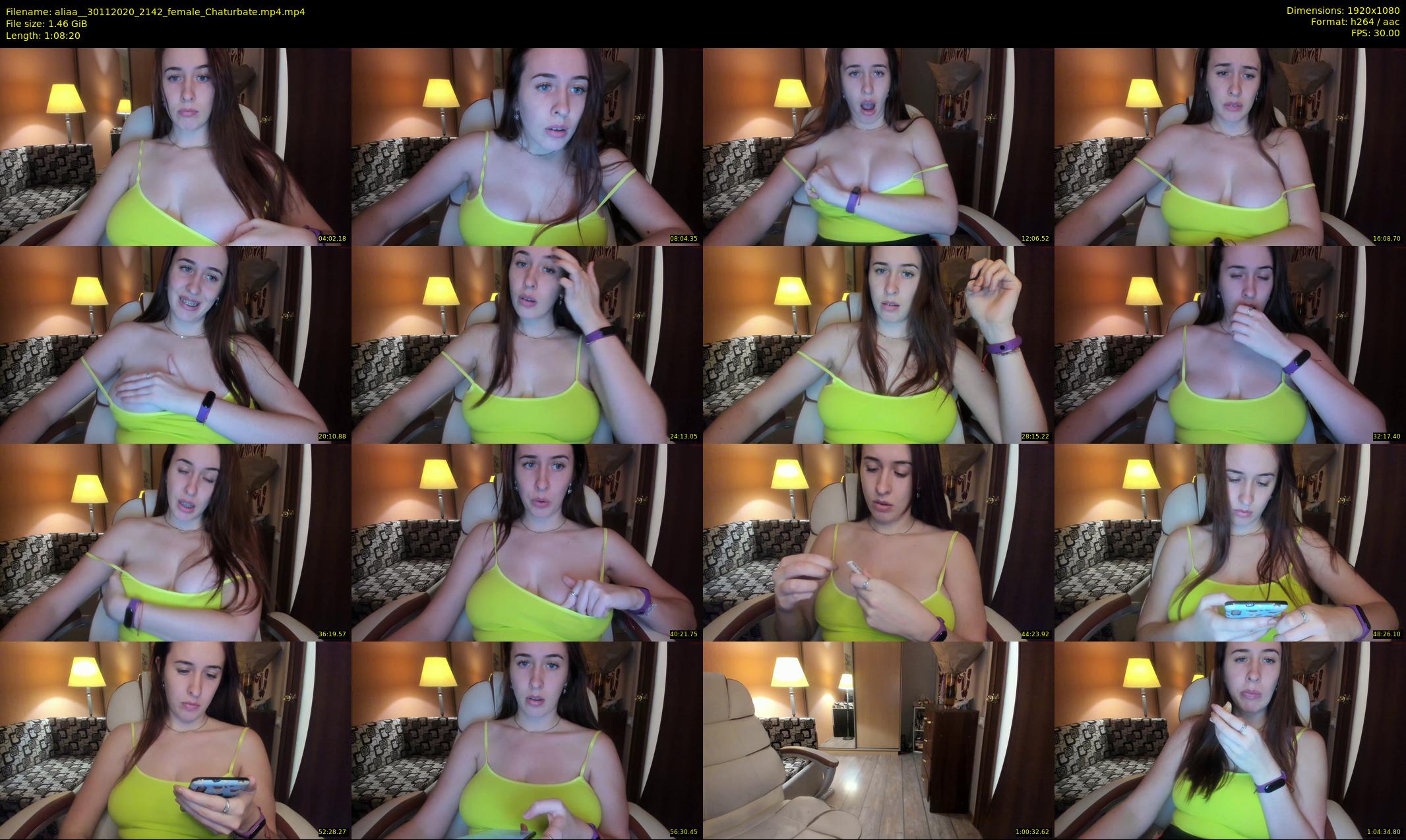 aliaa_ — 69 minute Chaturbate female cam show recording, 1080p, Nov 30, 2020