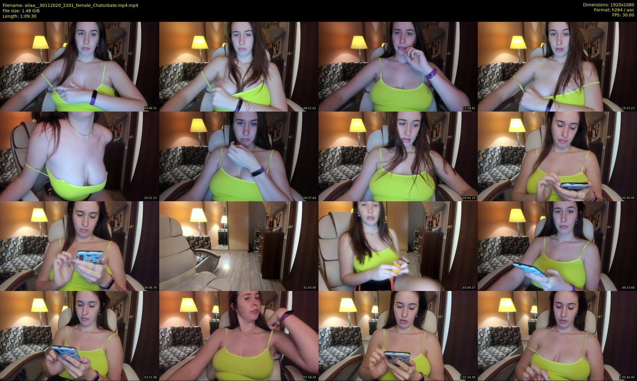 aliaa_ — 70 minute Chaturbate female cam show recording, 1080p, Nov 30, 2020
