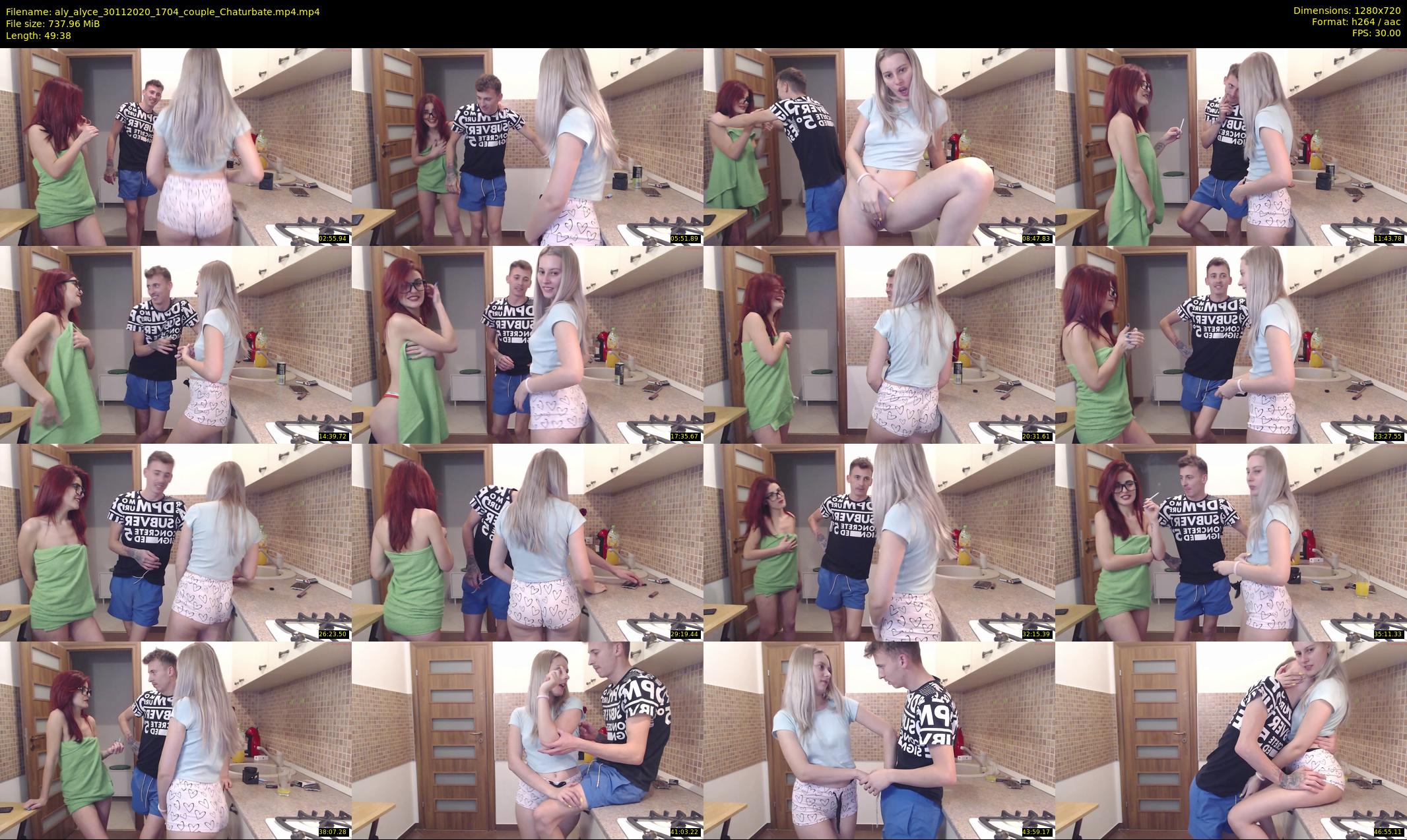 aly_alyce — 50 minute Chaturbate female cam show recording, 720p, Nov 30, 2020