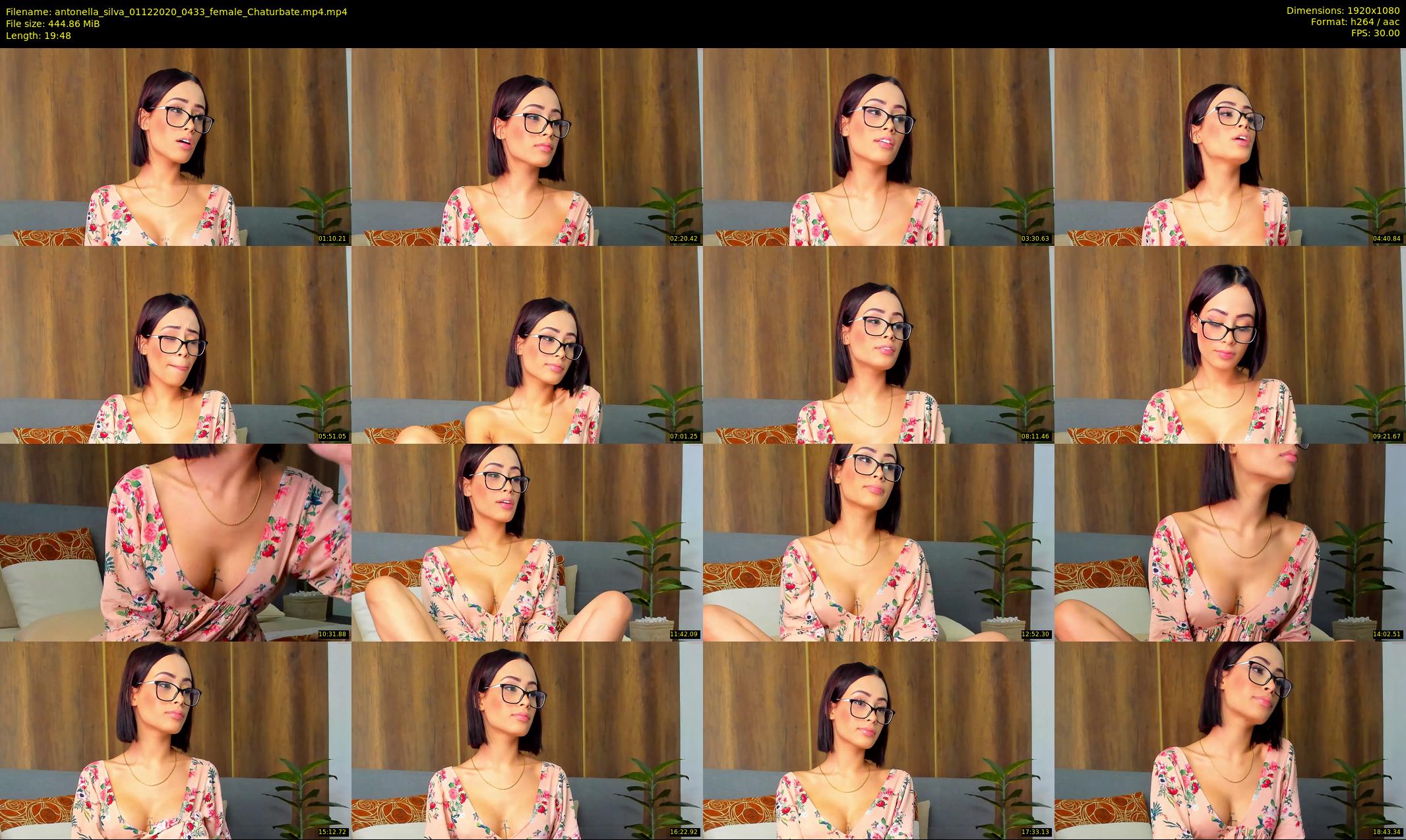 antonella_silva — 20 minute Chaturbate female cam show recording, 1080p, Dec 1, 2020