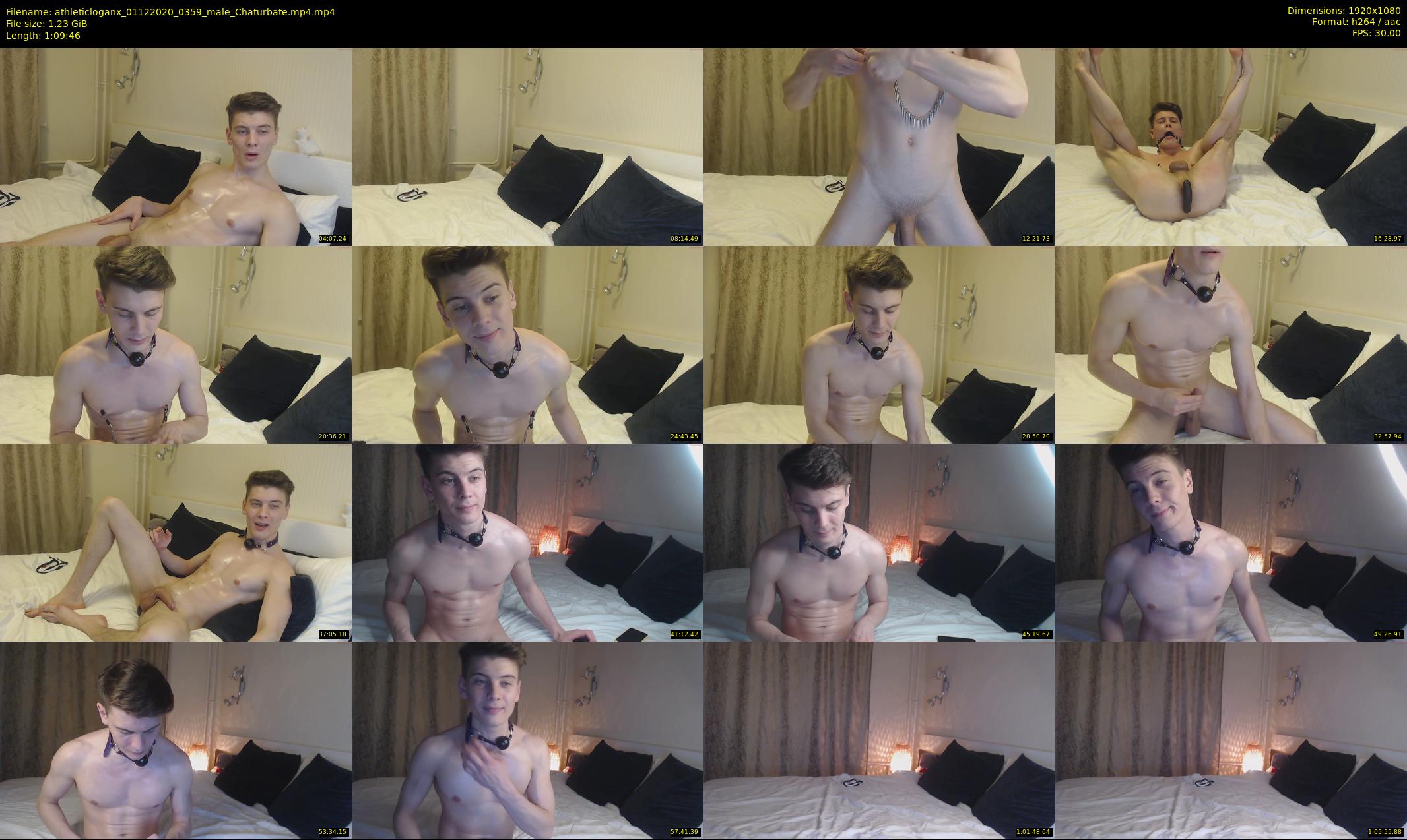 athleticloganx — 70 minute Chaturbate male cam show recording, 1080p, Dec 1, 2020