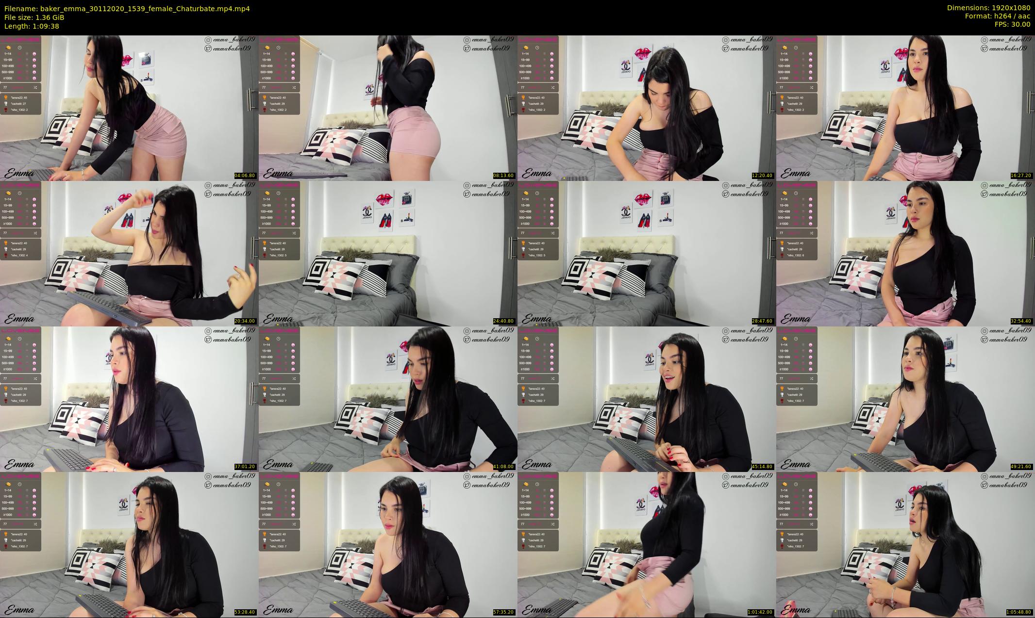 baker_emma — 70 minute Chaturbate female cam show recording, 1080p, Nov 30, 2020