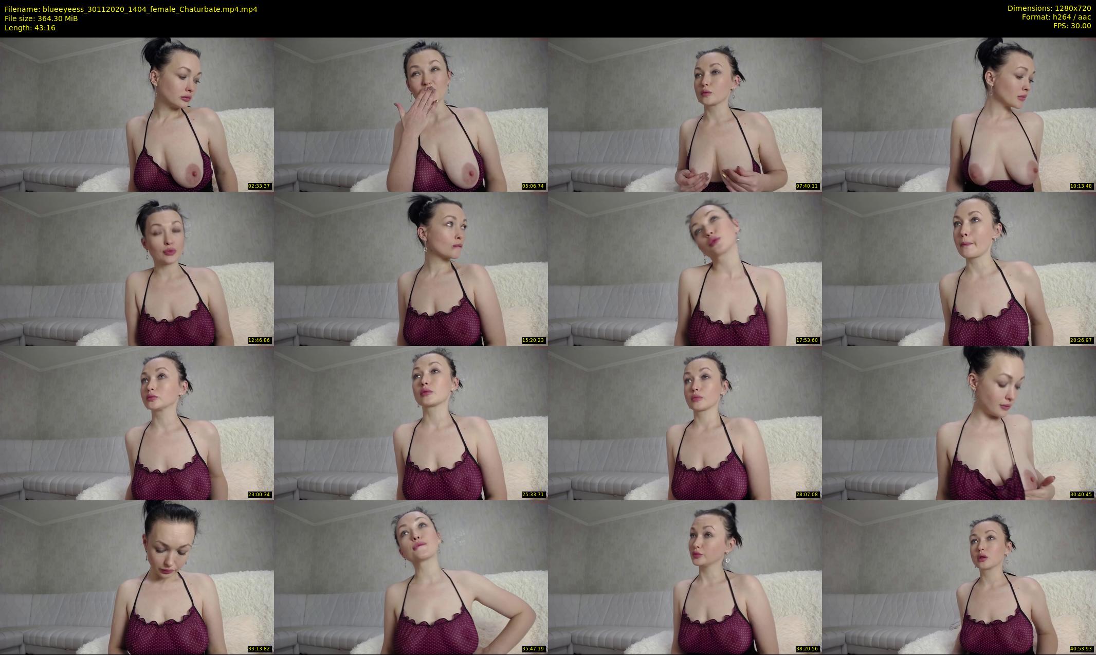 blueeyeess — 44 minute Chaturbate female cam show recording, 720p, Nov 30, 2020