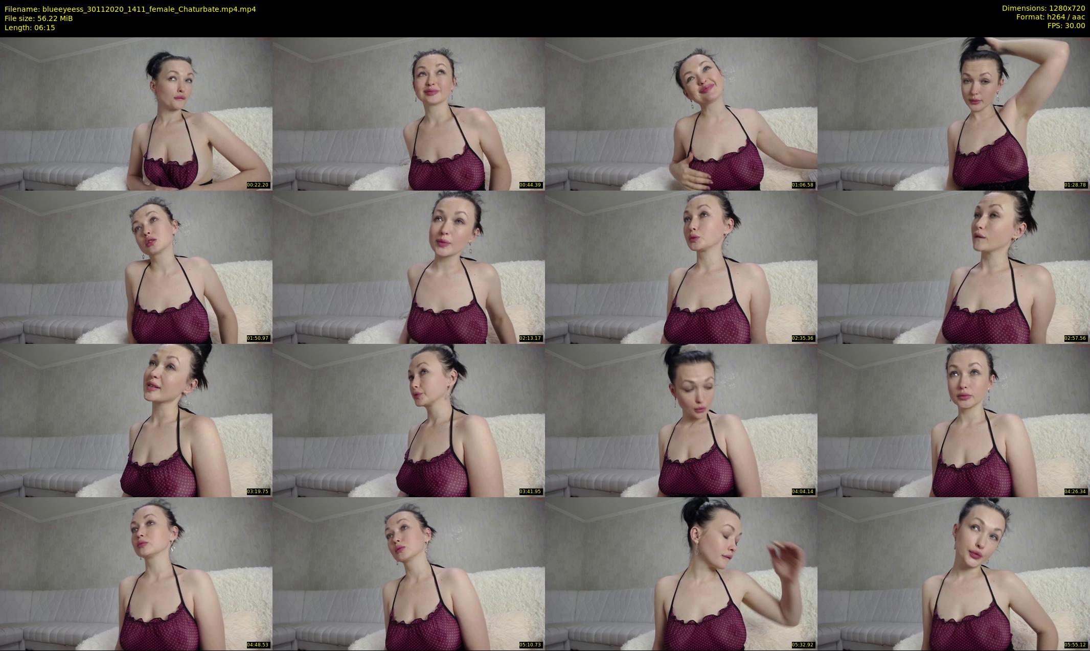 blueeyeess — 7 minute Chaturbate female cam show recording, 720p, Nov 30, 2020