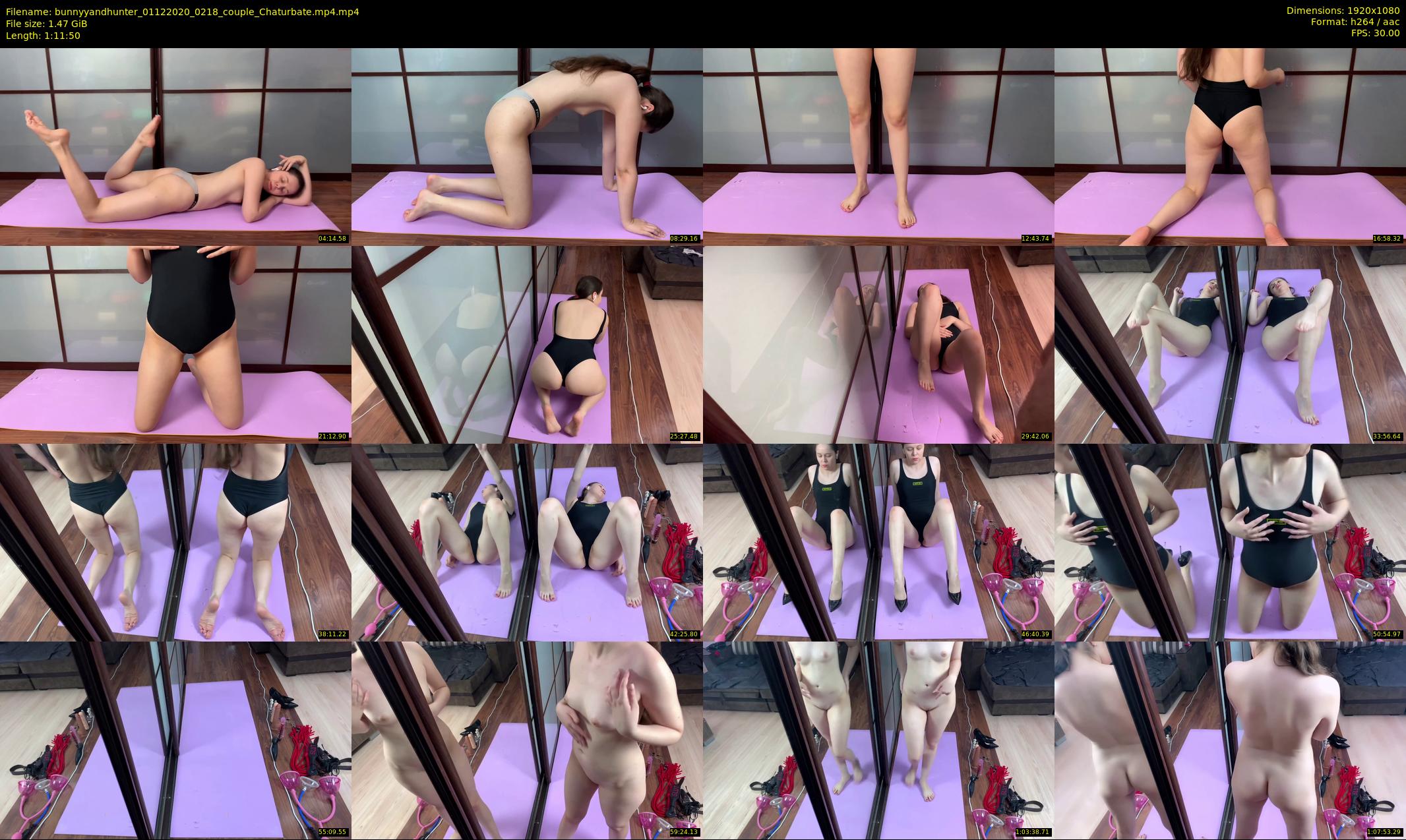 bunnyyandhunter — 72 minute Chaturbate couple cam show recording, 1080p, Dec 1, 2020