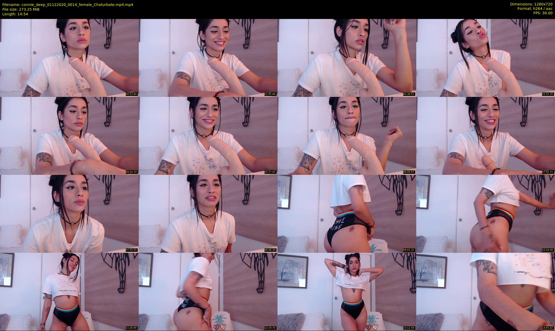 connie_deep — 15 minute Chaturbate female cam show recording, 720p, Dec 1, 2020