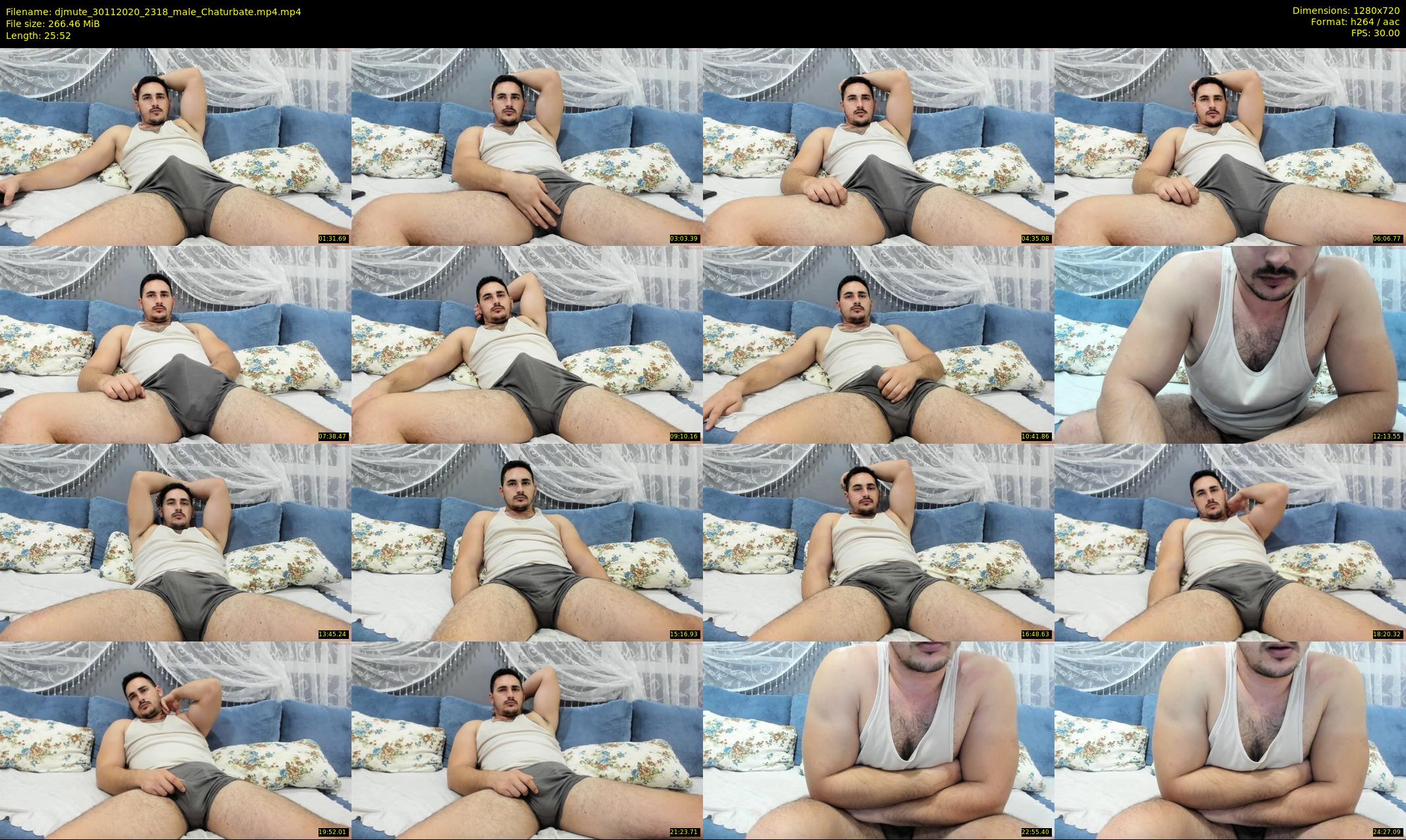djmute — 26 minute Chaturbate male cam show recording, 720p, Nov 30, 2020
