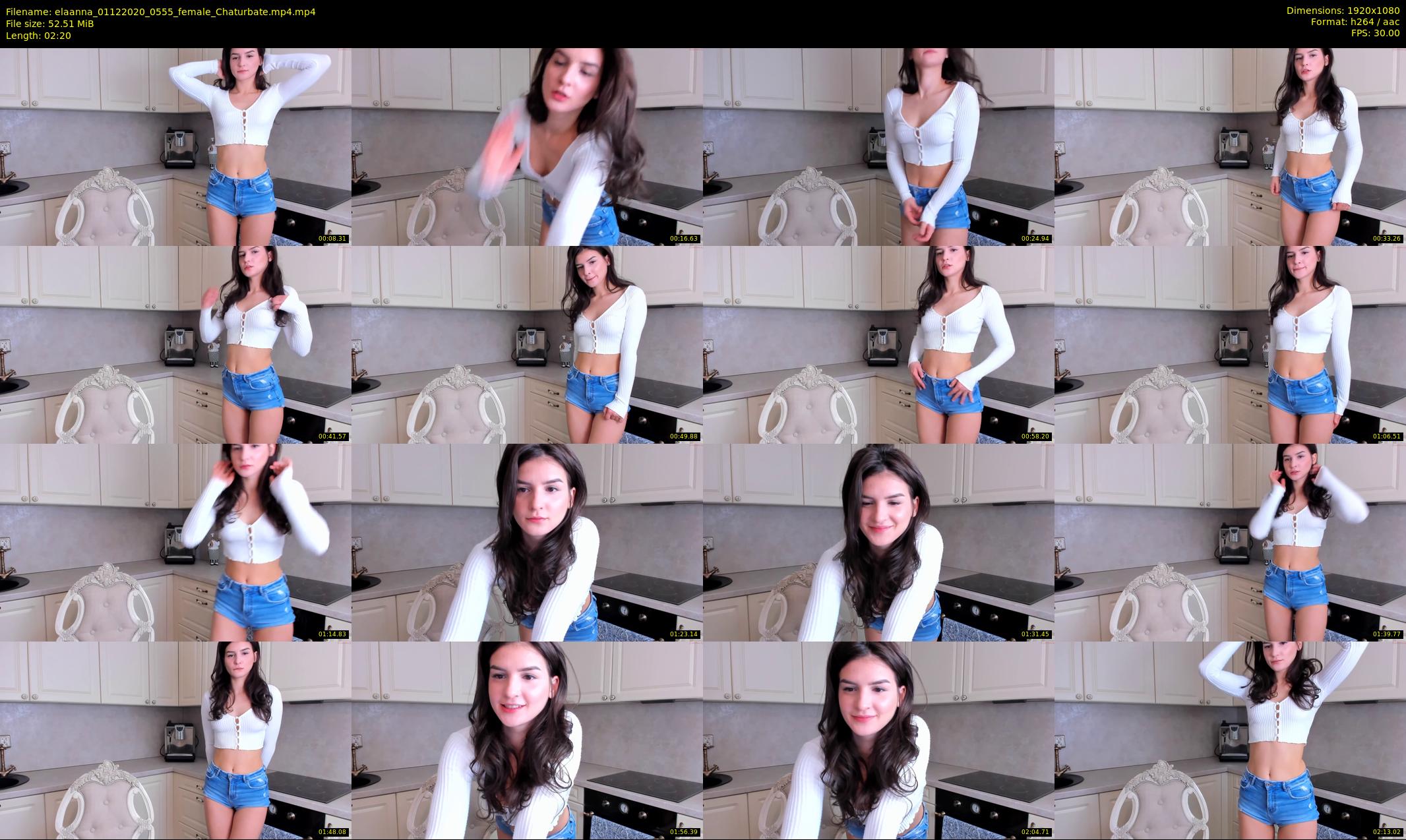 elaanna — 3 minute Chaturbate female cam show recording, 1080p, Dec 1, 2020