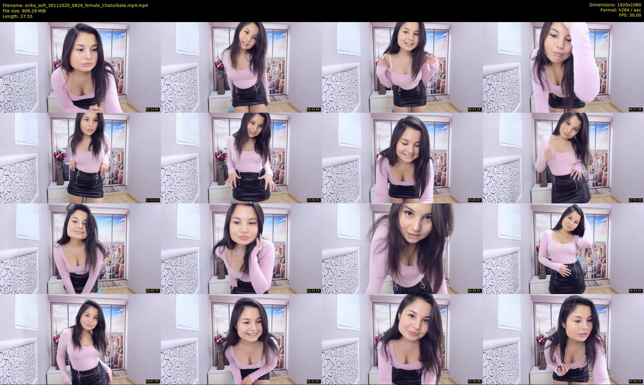 erika_soft — 38 minute Chaturbate female cam show recording, 1080p, Nov 30, 2020