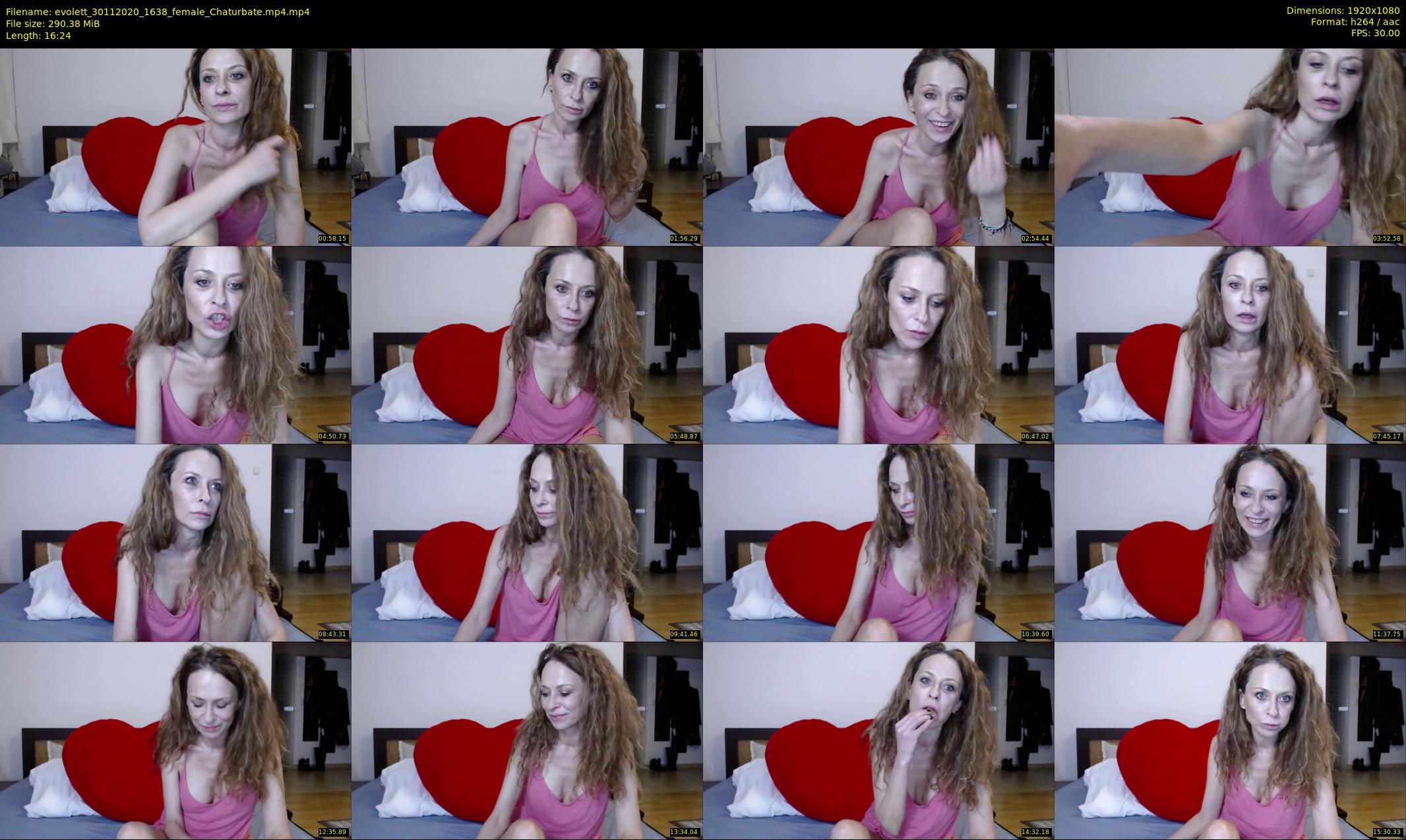 evolett — 17 minute Chaturbate female cam show recording, 1080p, Nov 30, 2020