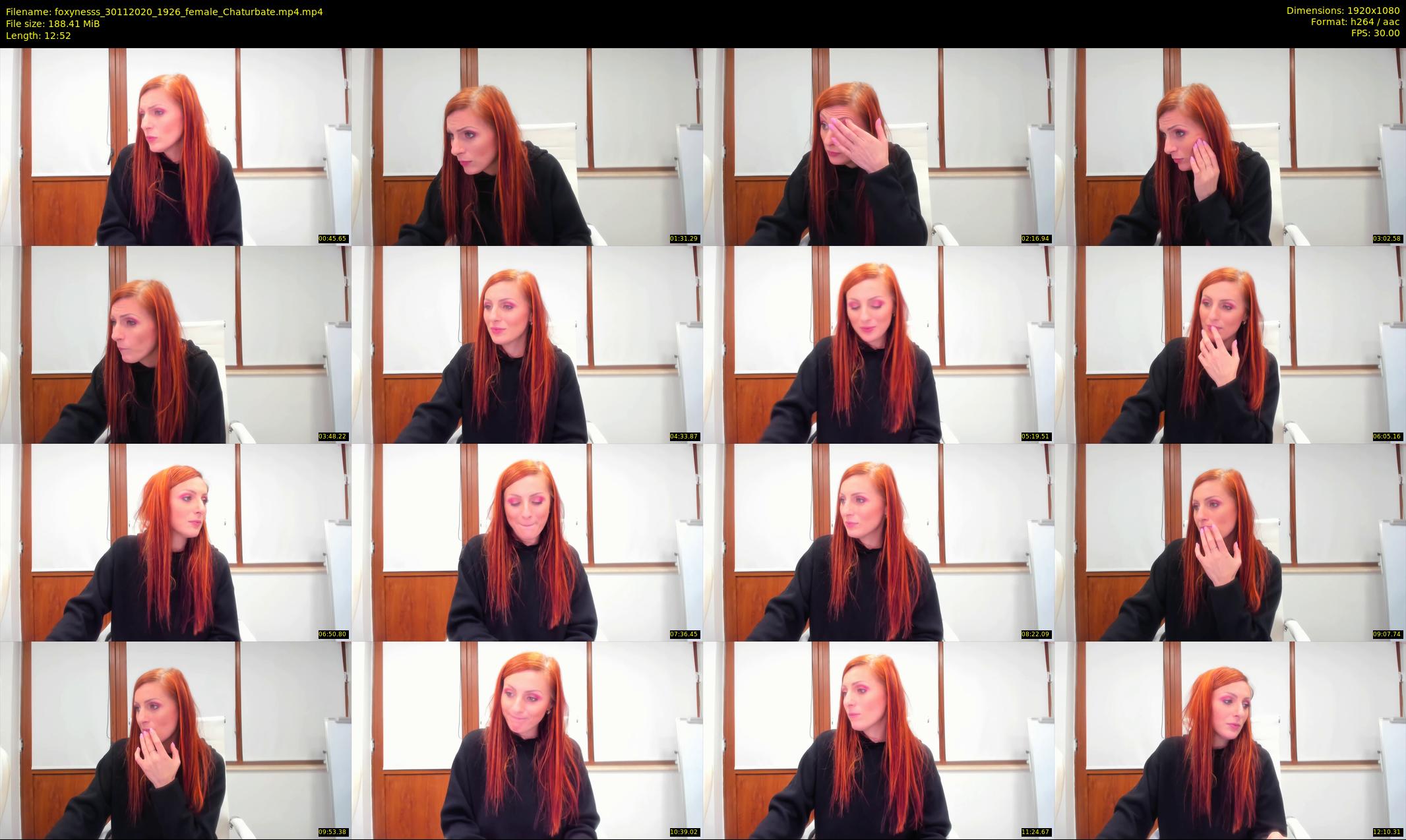 foxynesss — 13 minute Chaturbate female cam show recording, 1080p, Nov 30, 2020