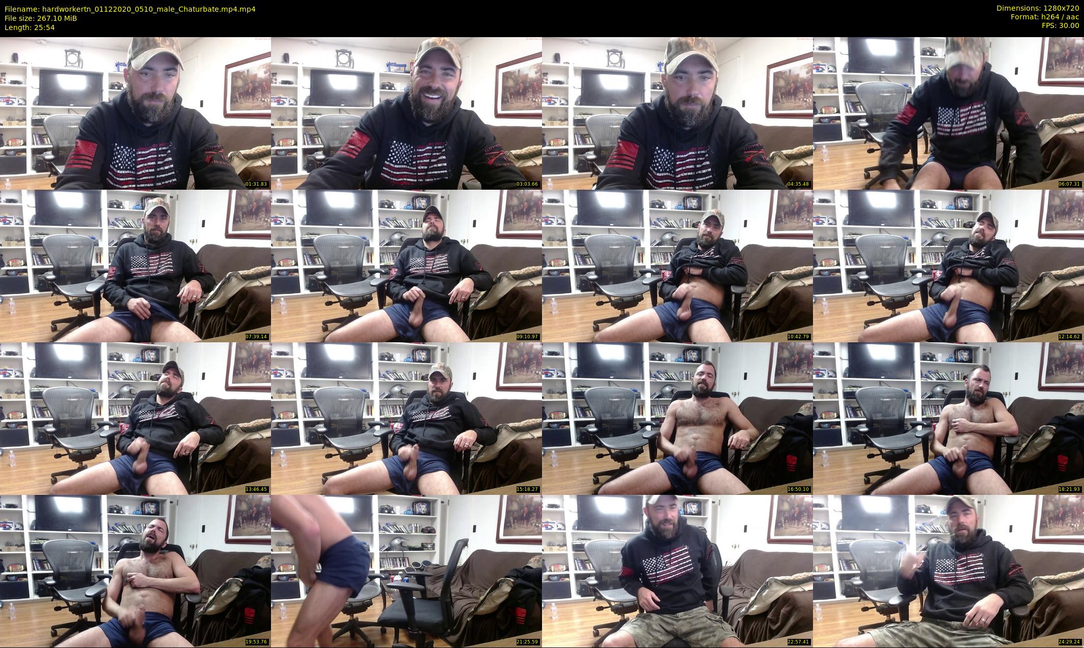 hardworkertn — 26 minute Chaturbate male cam show recording, 720p, Dec 1, 2020