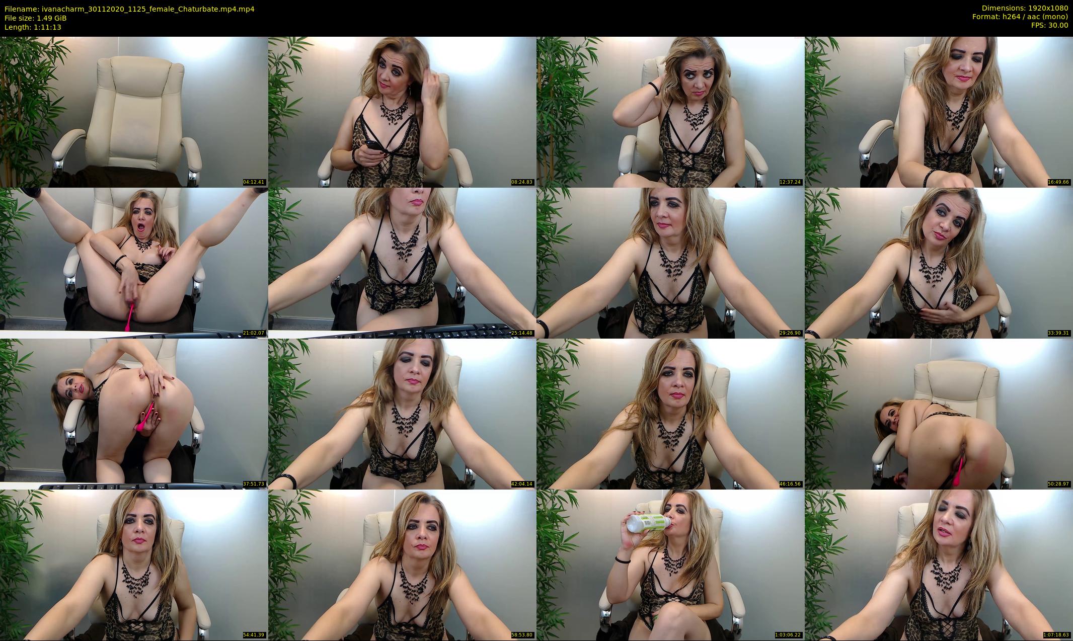 ivanacharm — 72 minute Chaturbate female cam show recording, 1080p, Nov 30, 2020