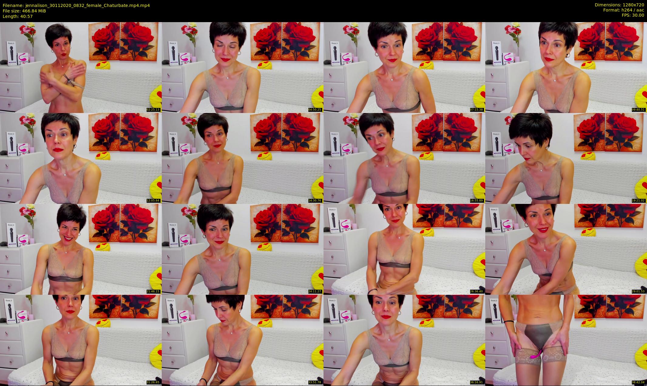 jennalison — 41 minute Chaturbate female cam show recording, 720p, Nov 30, 2020