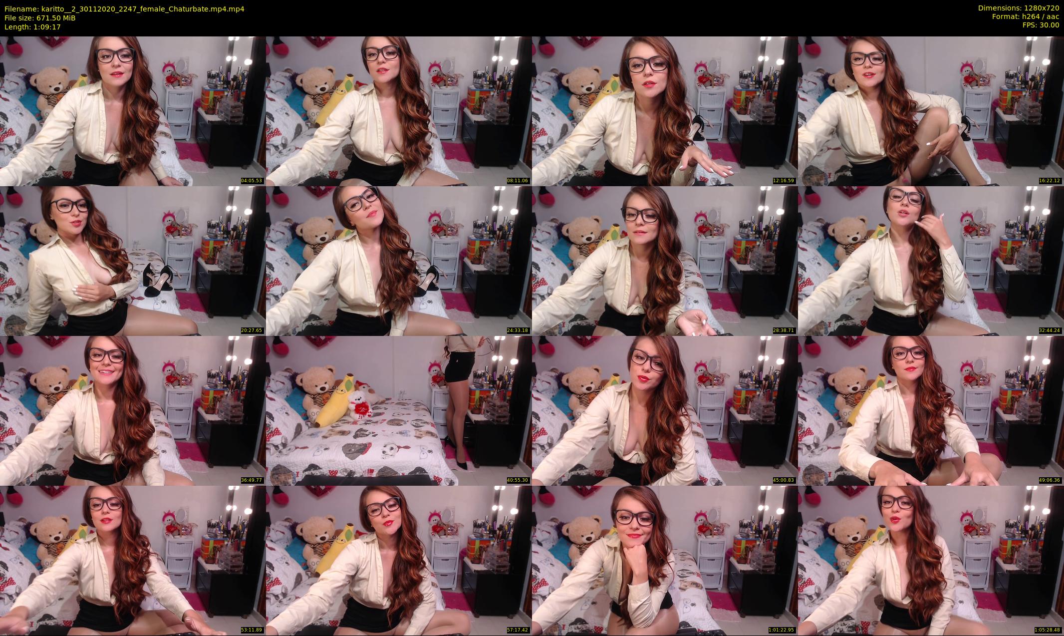 karitto__2 — 70 minute Chaturbate female cam show recording, 720p, Nov 30, 2020