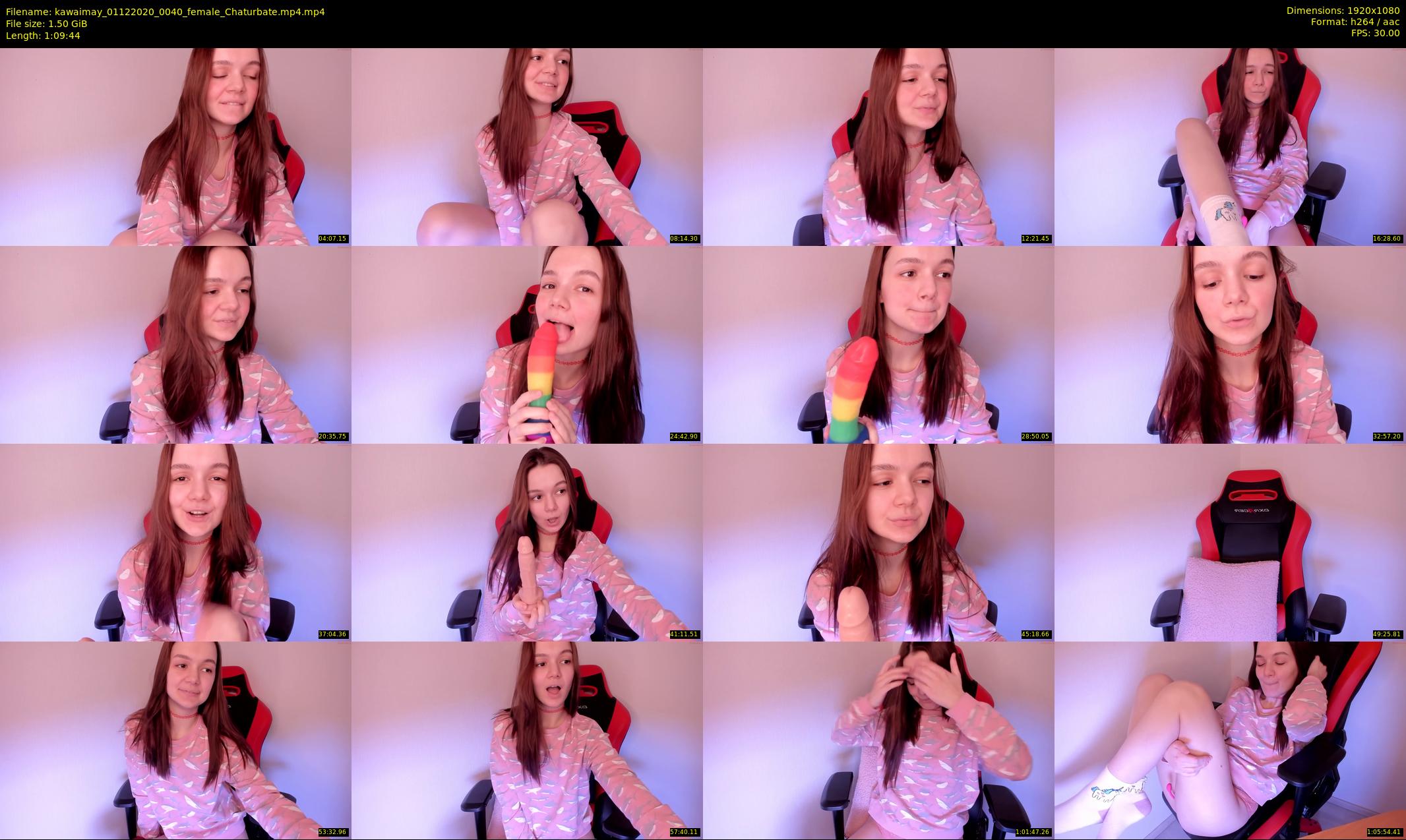 kawaimay — 70 minute Chaturbate female cam show recording, 1080p, Dec 1, 2020
