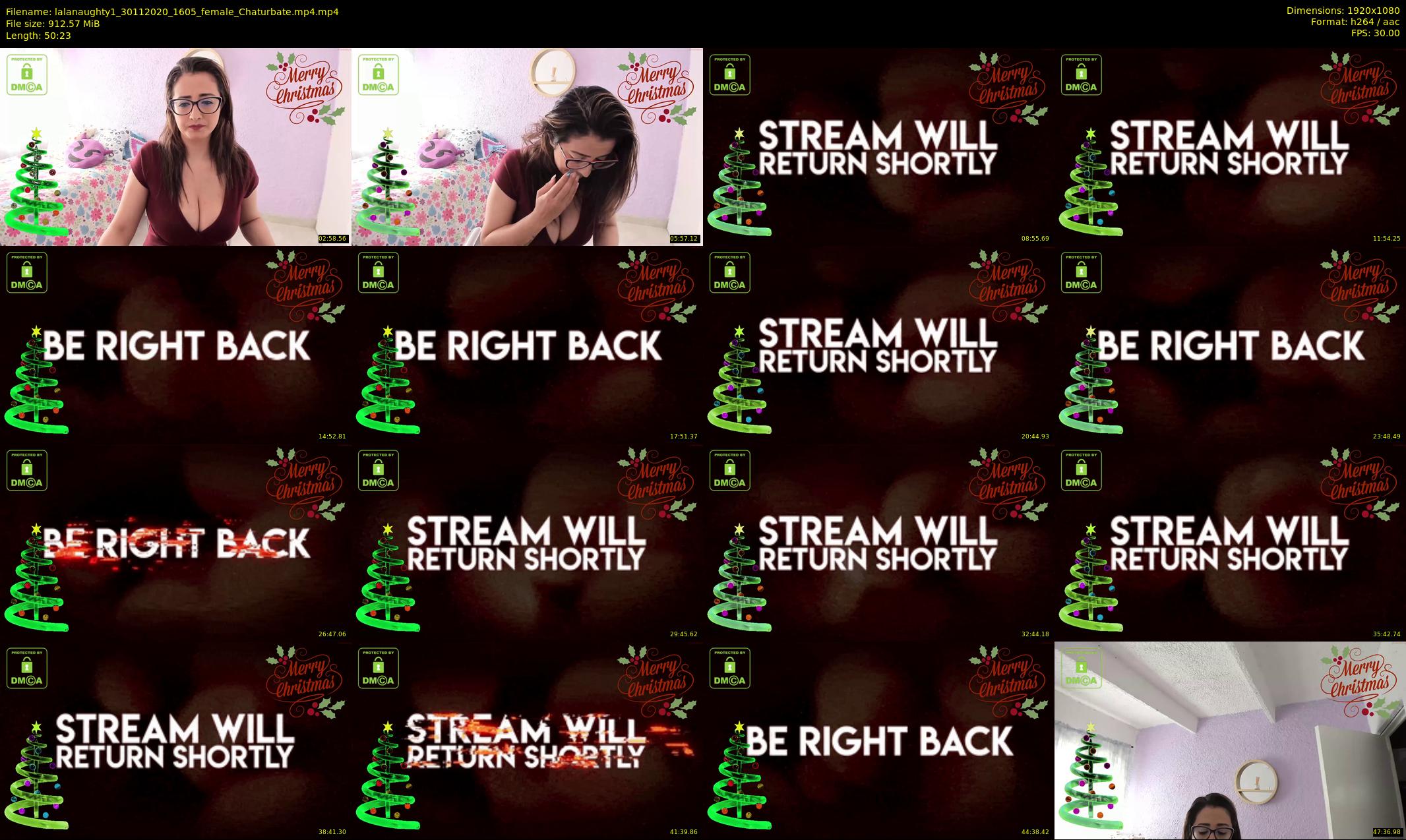 lalanaughty1 — 51 minute Chaturbate female cam show recording, 1080p, Nov 30, 2020