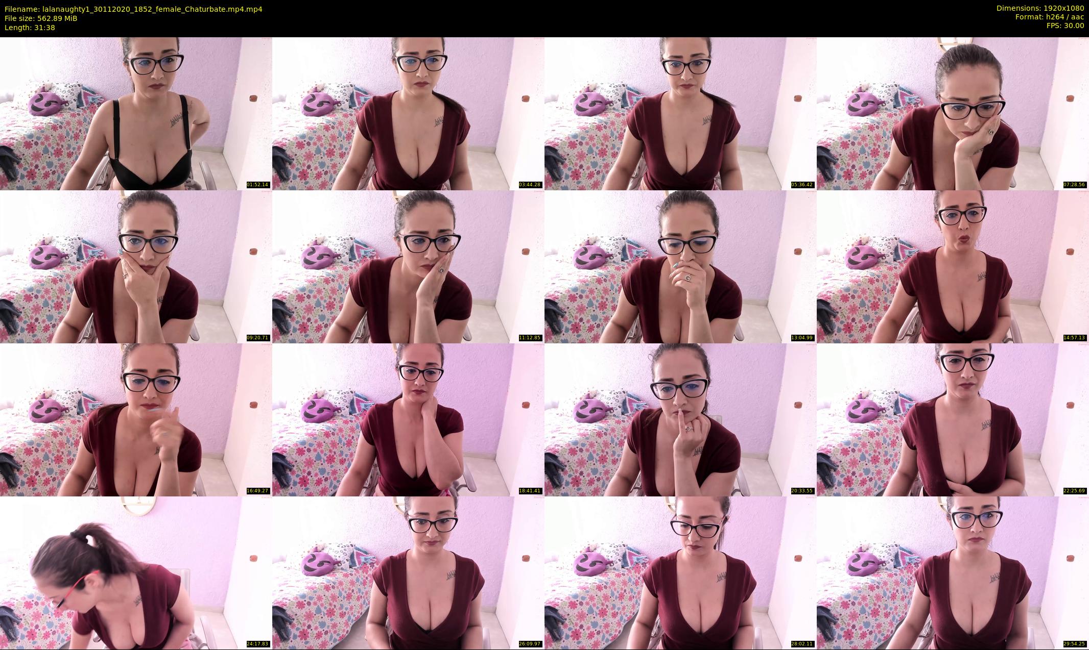 lalanaughty1 — 32 minute Chaturbate female cam show recording, 1080p, Nov 30, 2020