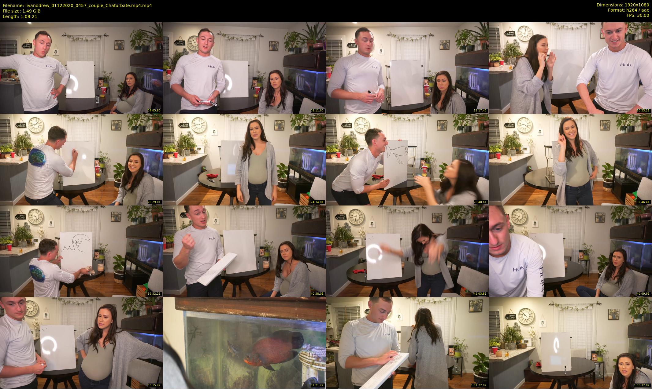 livanddrew — 70 minute Chaturbate couple cam show recording, 1080p, Dec 1, 2020