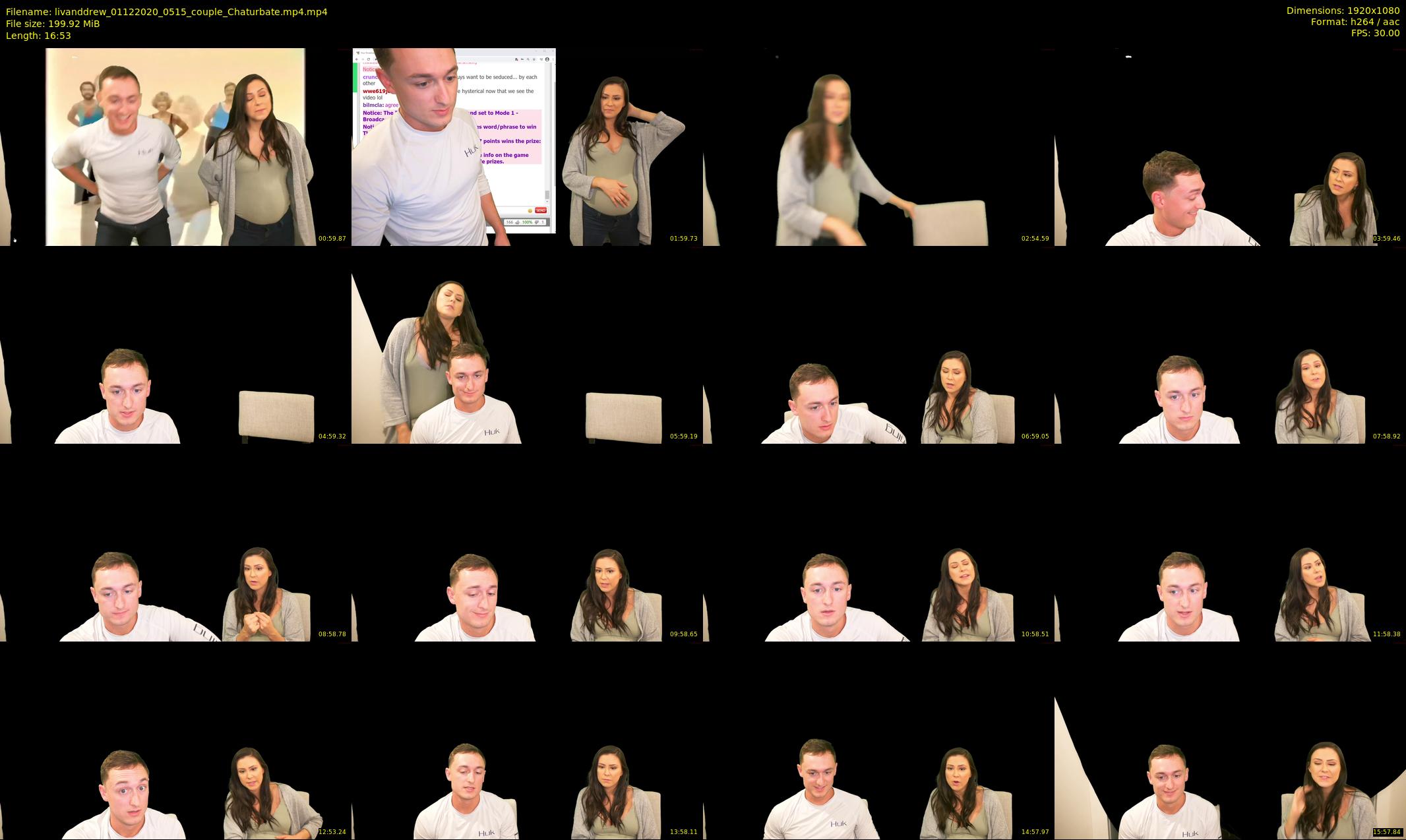 livanddrew — 17 minute Chaturbate couple cam show recording, 1080p, Dec 1, 2020