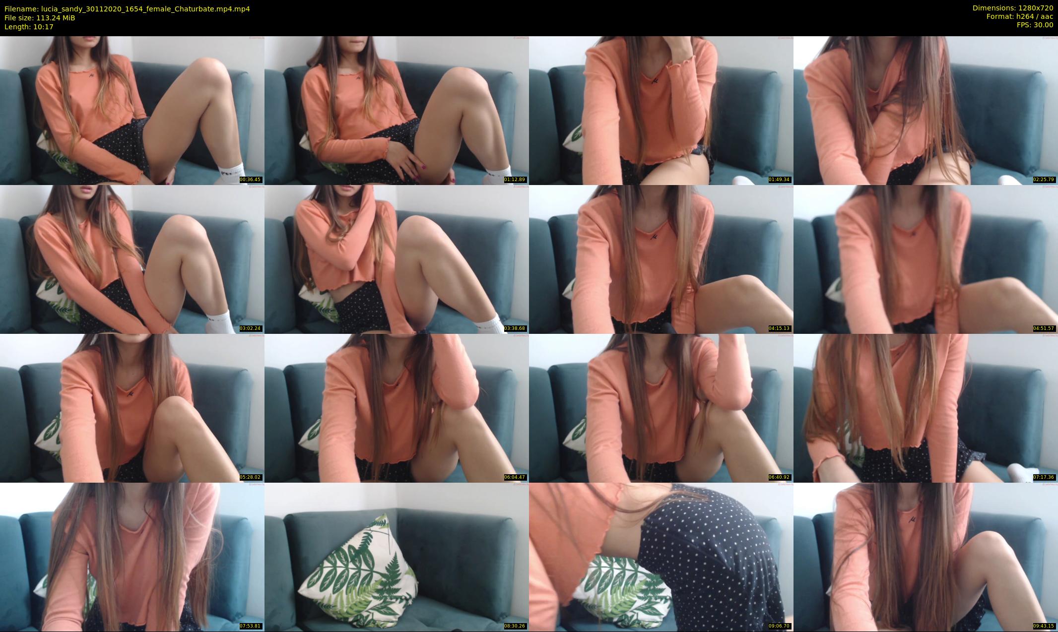 lucia_sandy — 11 minute Chaturbate female cam show recording, 720p, Nov 30, 2020