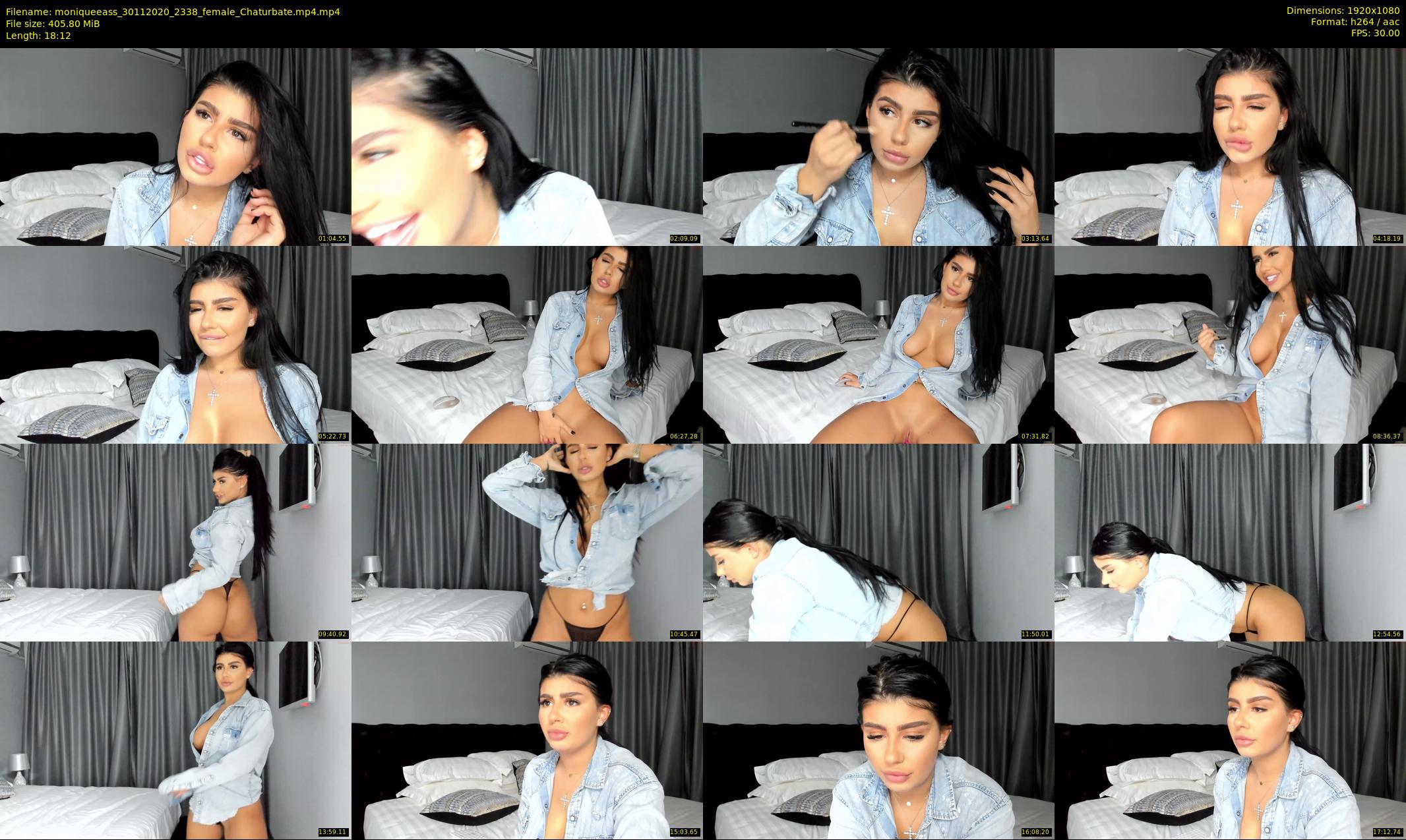 moniqueeass — 19 minute Chaturbate female cam show recording, 1080p, Nov 30, 2020