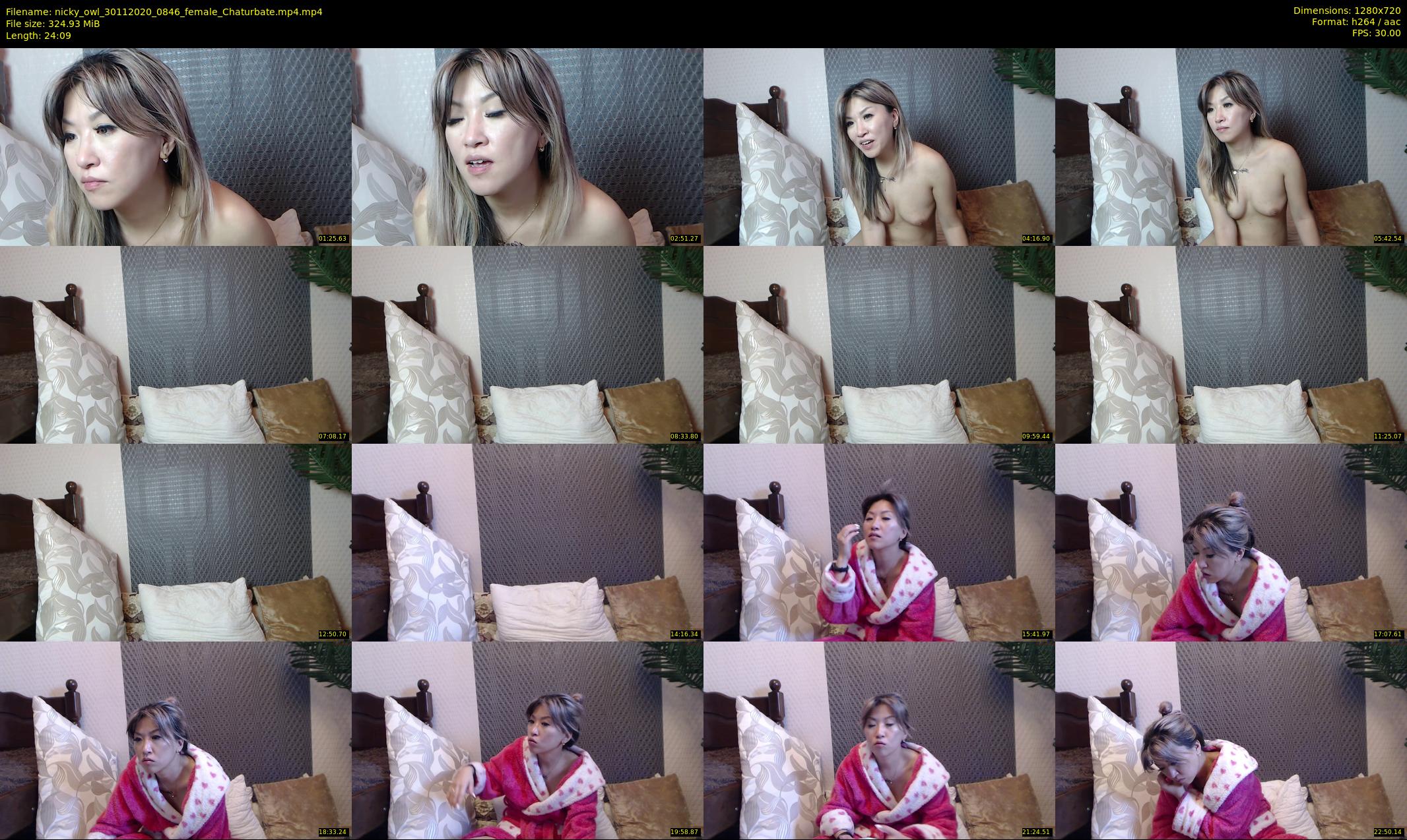 nicky_owl — 25 minute Chaturbate female cam show recording, 720p, Nov 30, 2020