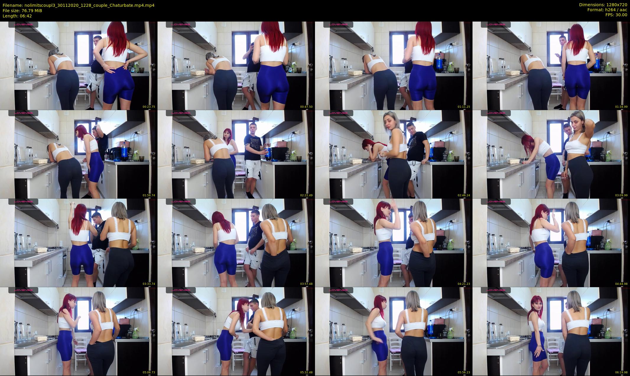 nolimitscoupl3 — 7 minute Chaturbate couple cam show recording, 720p, Nov 30, 2020