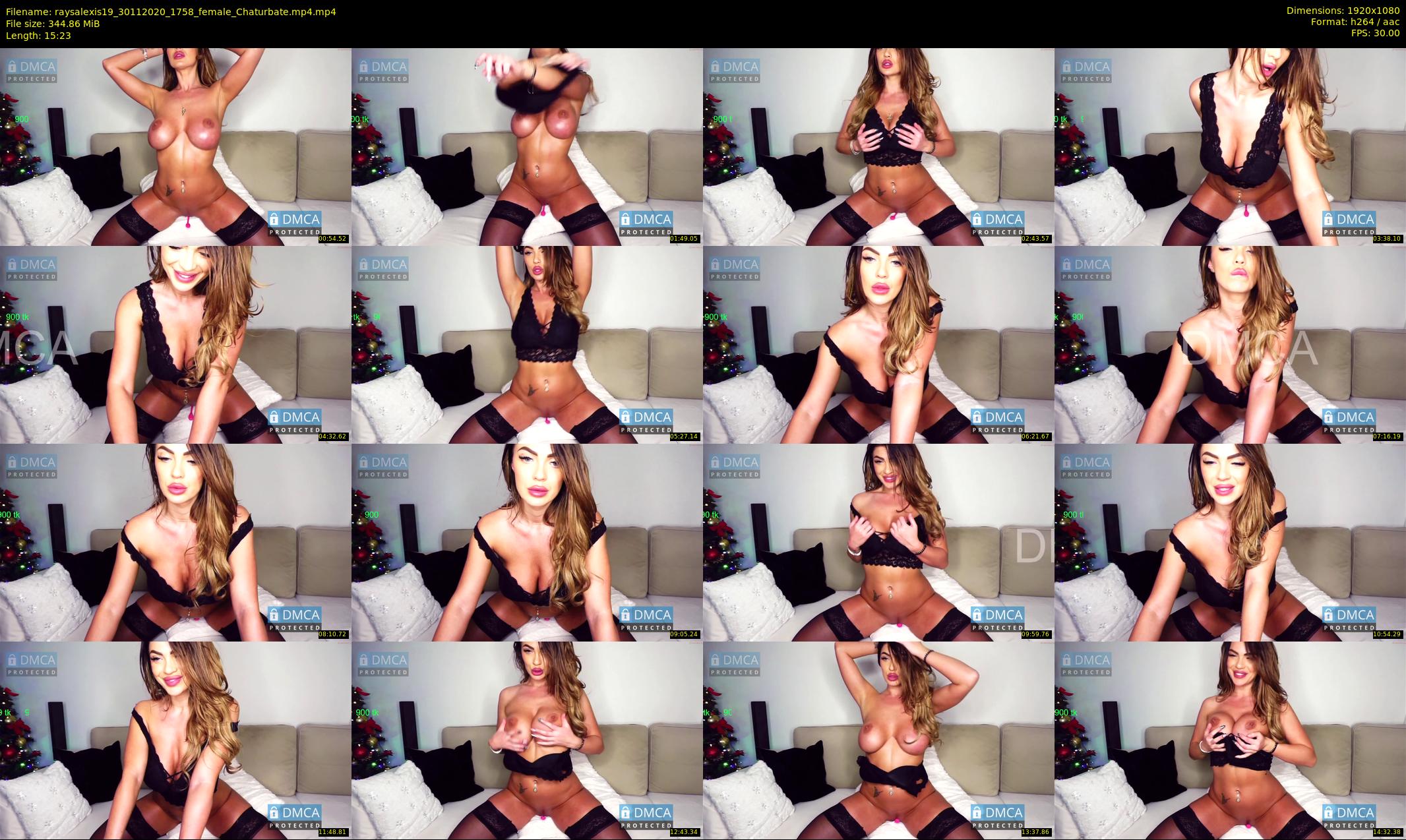 raysalexis19 — 16 minute Chaturbate female cam show recording, 1080p, Nov 30, 2020
