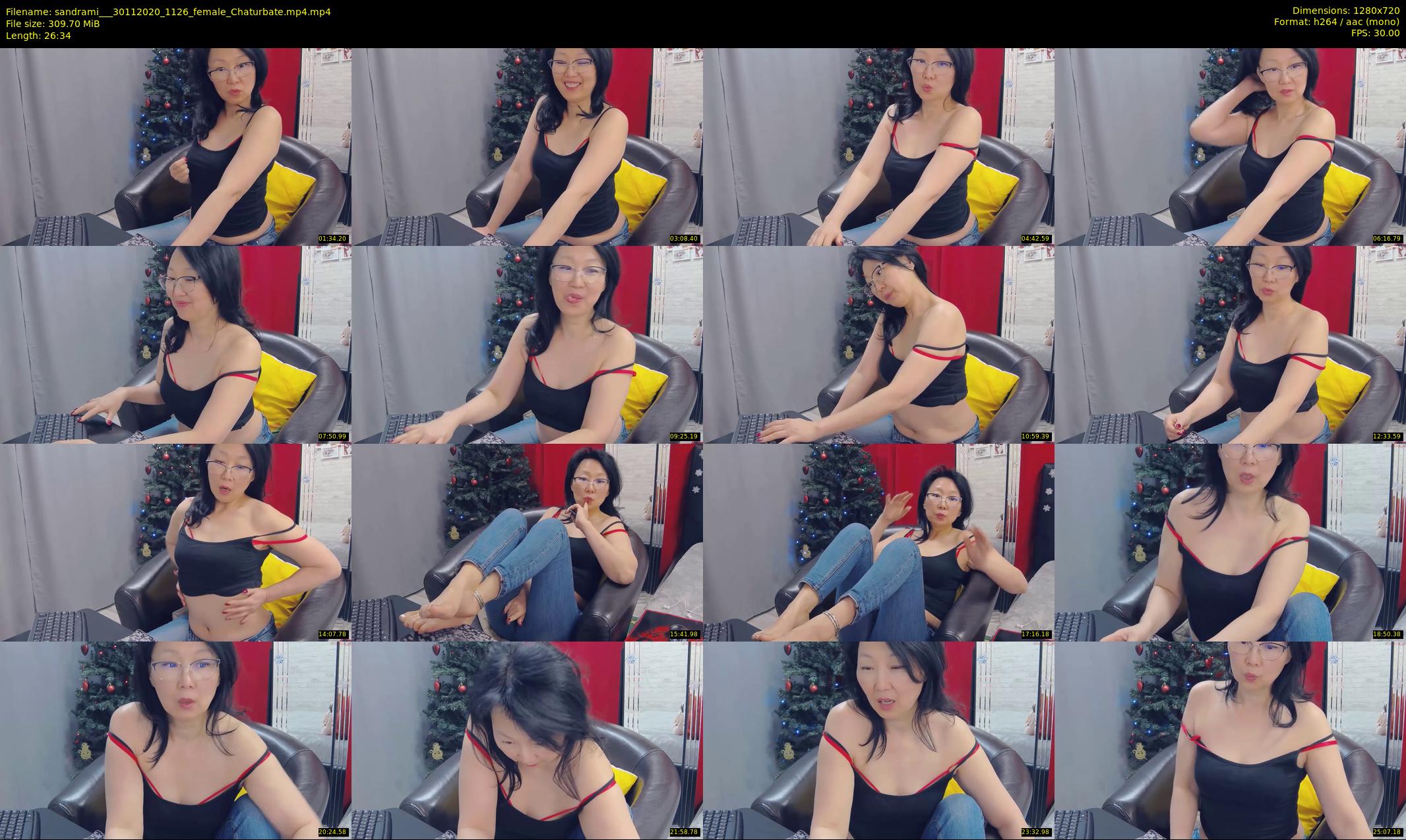 sandrami__ — 27 minute Chaturbate female cam show recording, 720p, Nov 30, 2020