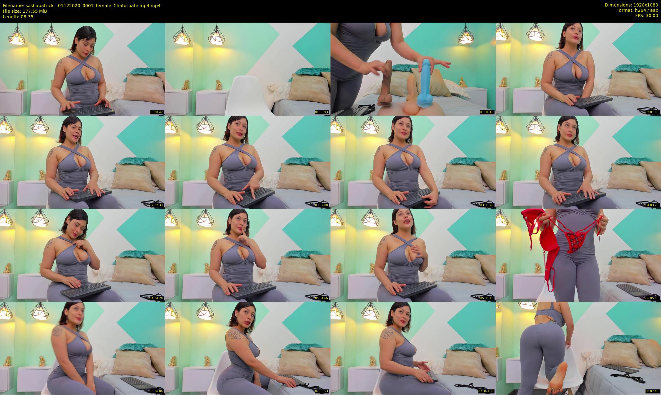 sashapatrick_ — 9 minute Chaturbate female cam show recording, 1080p, Dec 1, 2020