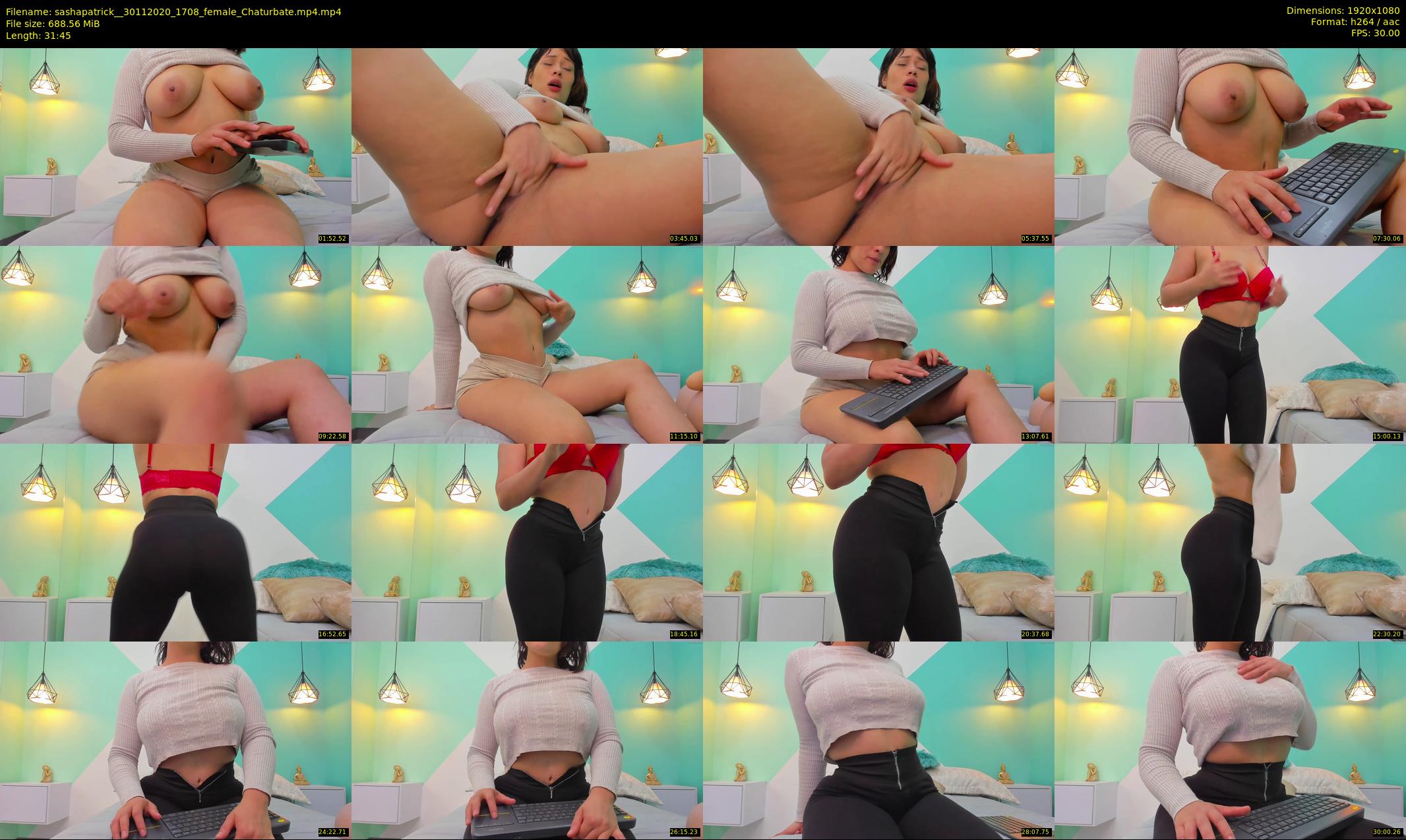 sashapatrick_ — 32 minute Chaturbate female cam show recording, 1080p, Nov 30, 2020