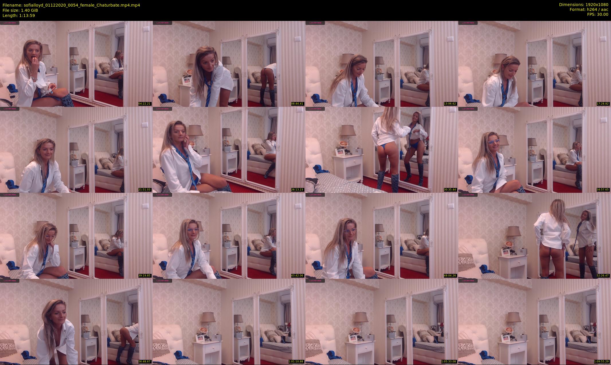sofialloyd — 74 minute Chaturbate female cam show recording, 1080p, Dec 1, 2020