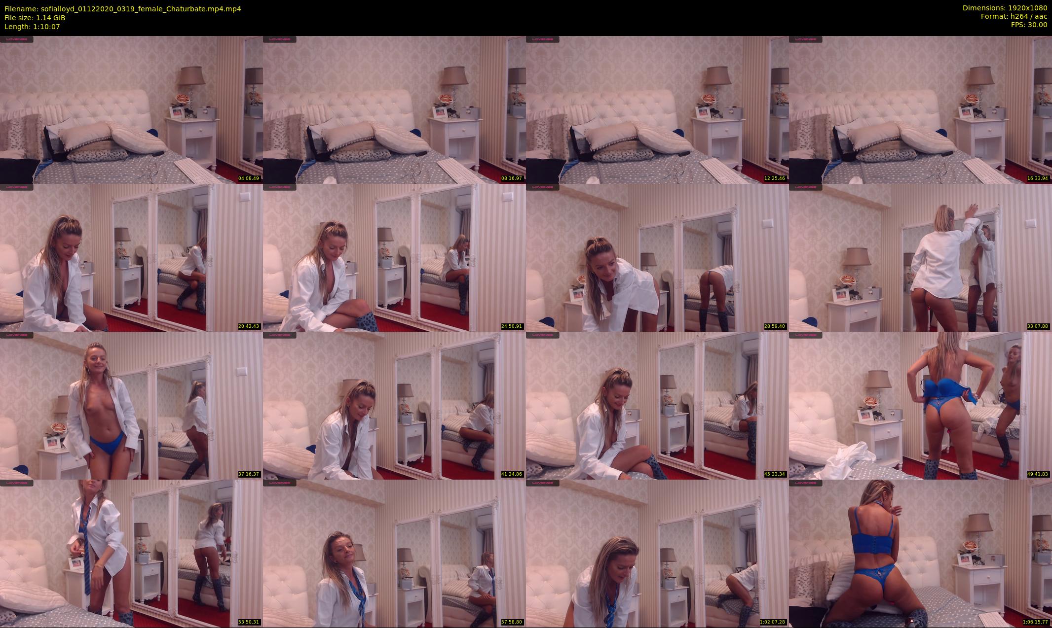 sofialloyd — 71 minute Chaturbate female cam show recording, 1080p, Dec 1, 2020