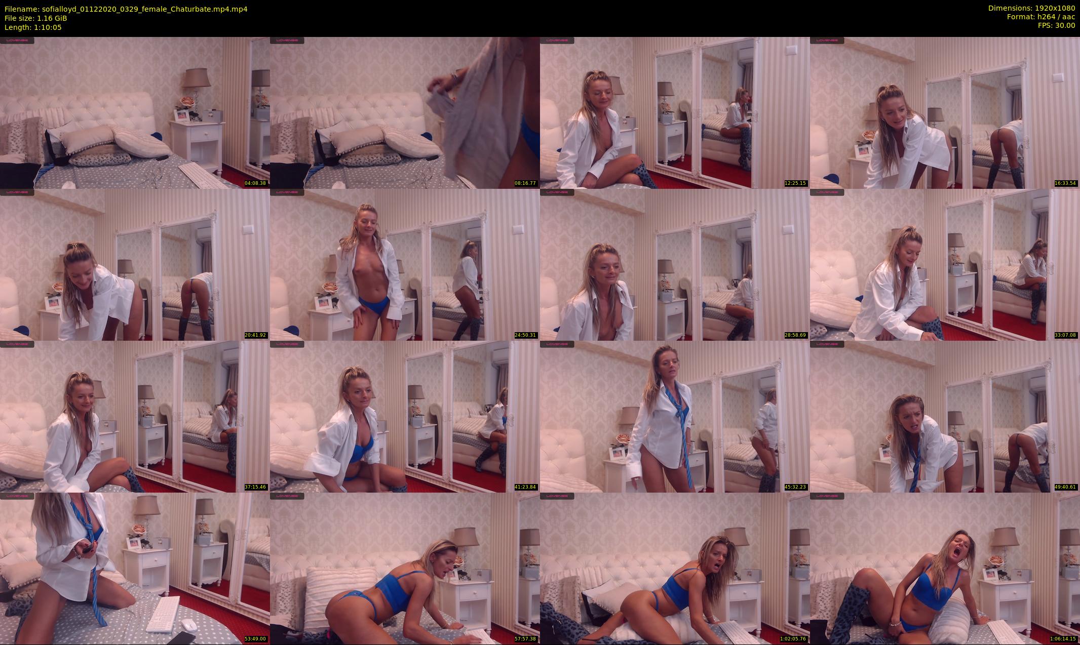 sofialloyd — 71 minute Chaturbate female cam show recording, 1080p, Dec 1, 2020