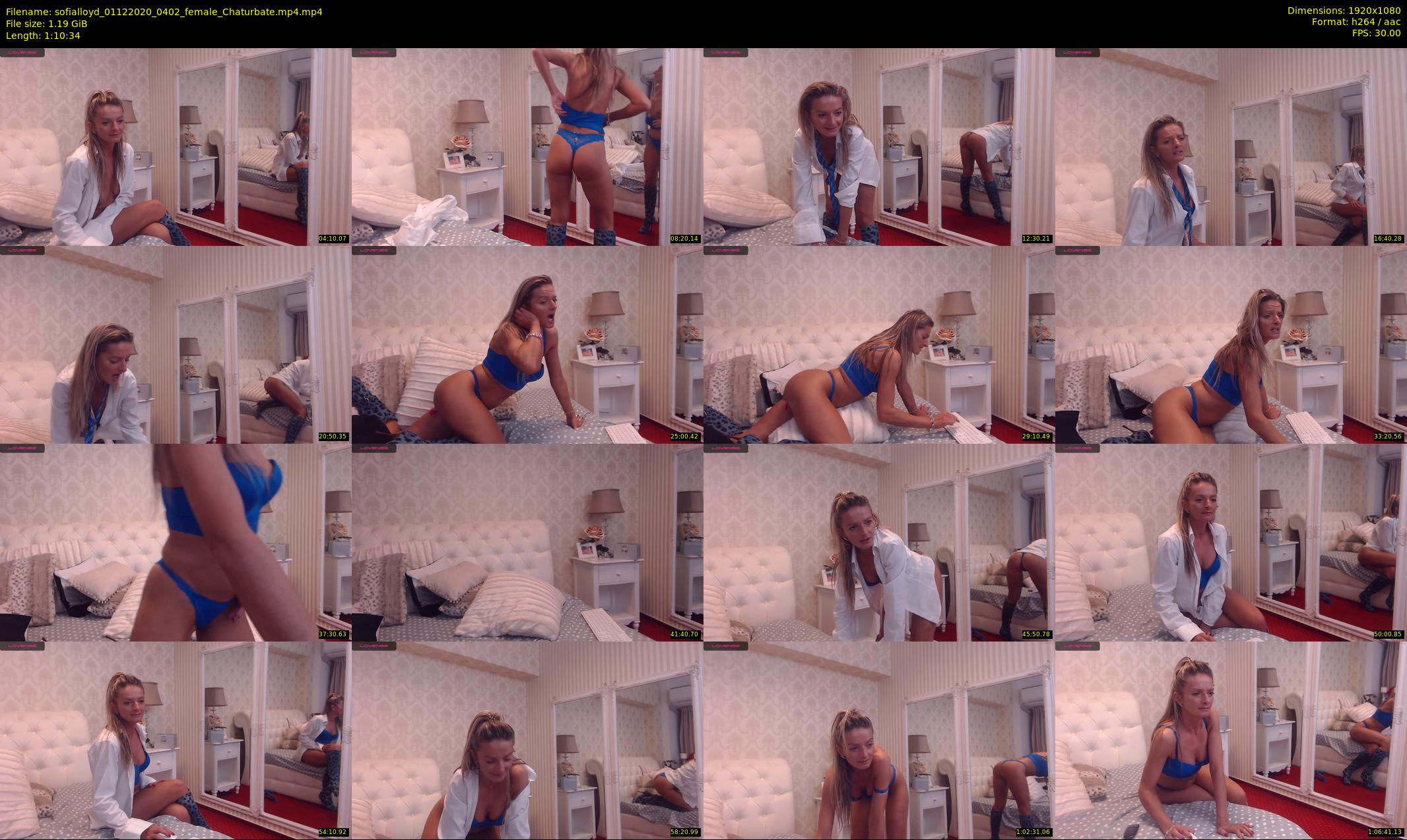 sofialloyd — 71 minute Chaturbate female cam show recording, 1080p, Dec 1, 2020
