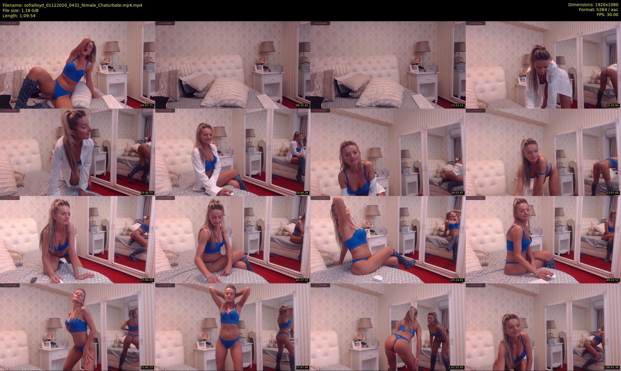 sofialloyd — 70 minute Chaturbate female cam show recording, 1080p, Dec 1, 2020