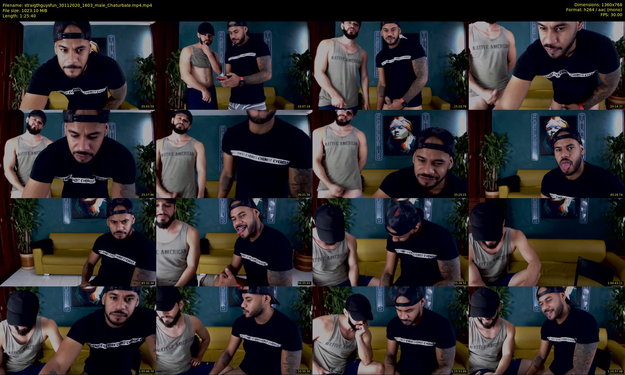straigthguysfun — 86 minute Chaturbate male cam show recording, 720p, Nov 30, 2020