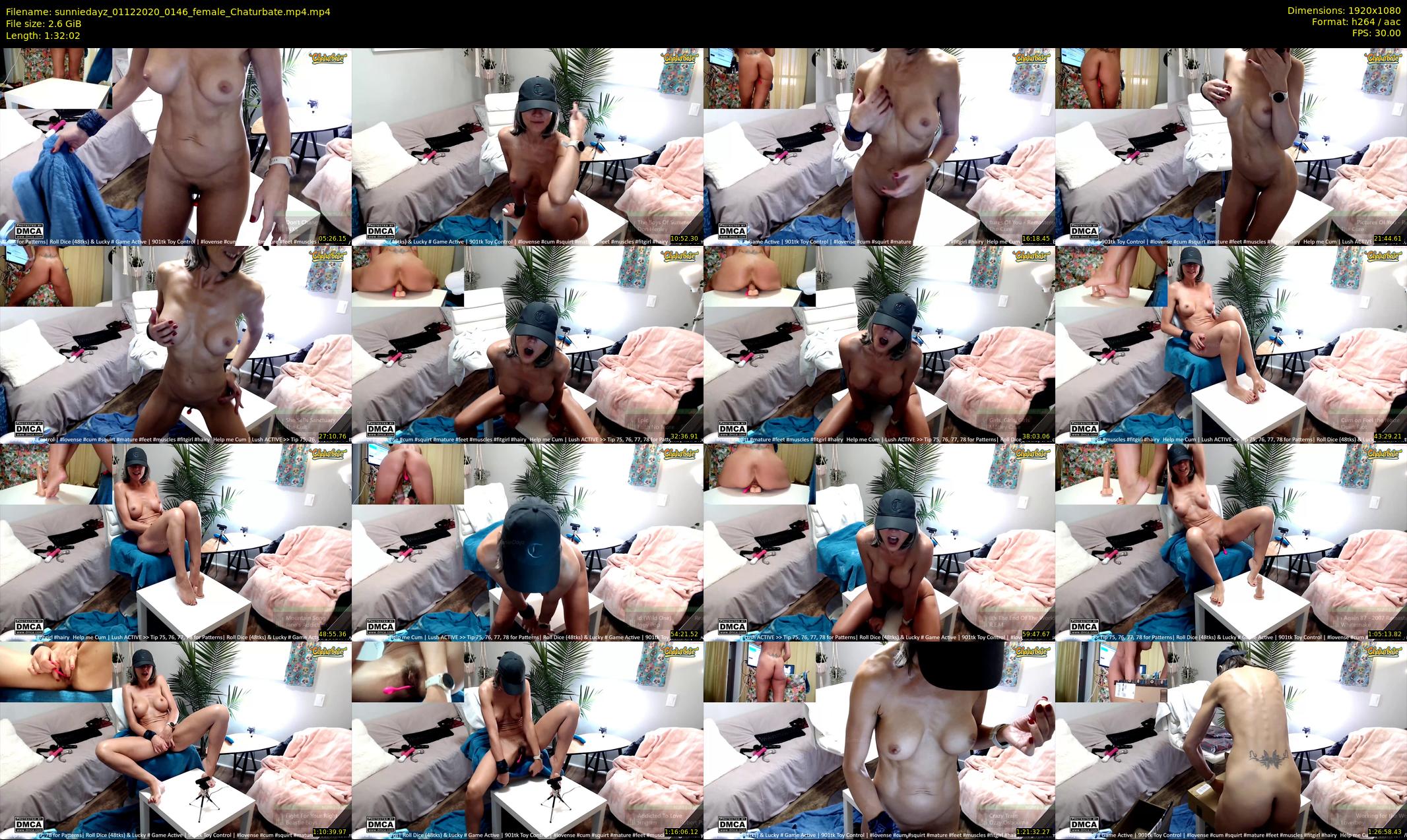 sunniedayz — 93 minute Chaturbate female cam show recording, 1080p, Dec 1, 2020