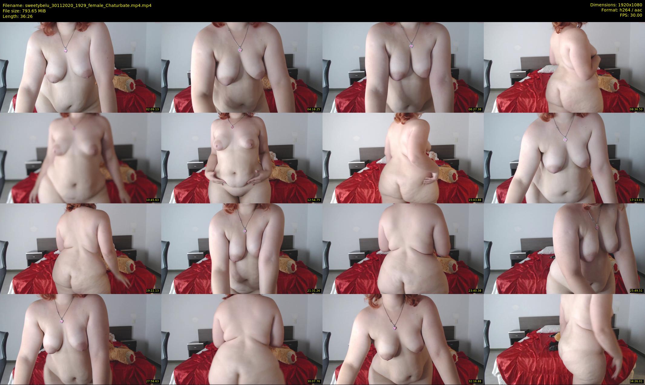 sweetybelu — 37 minute Chaturbate female cam show recording, 1080p, Nov 30, 2020