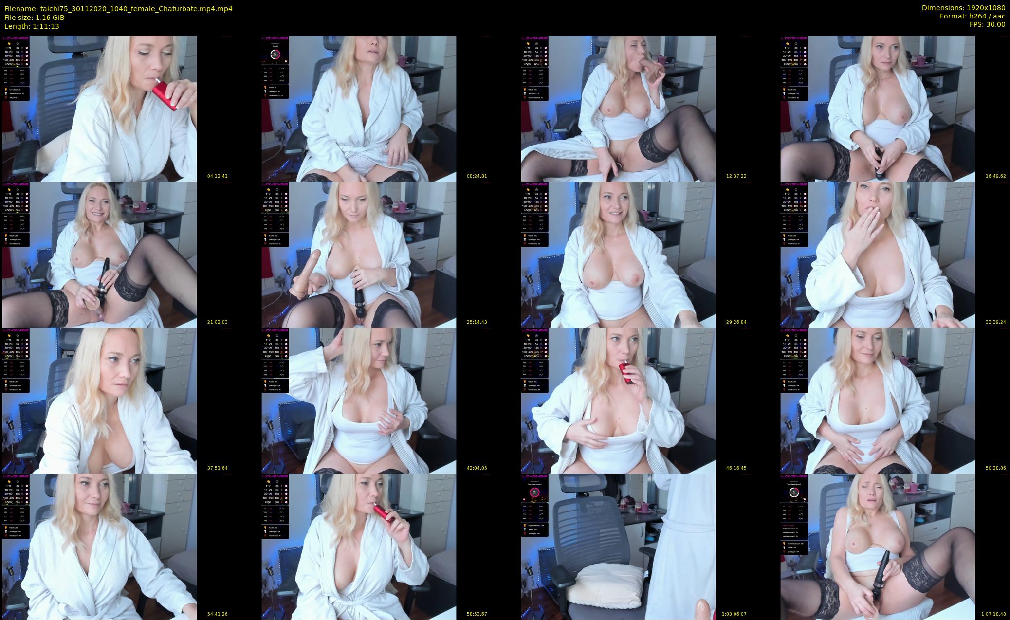 taichi75 — 72 minute Chaturbate female cam show recording, 1080p, Nov 30, 2020