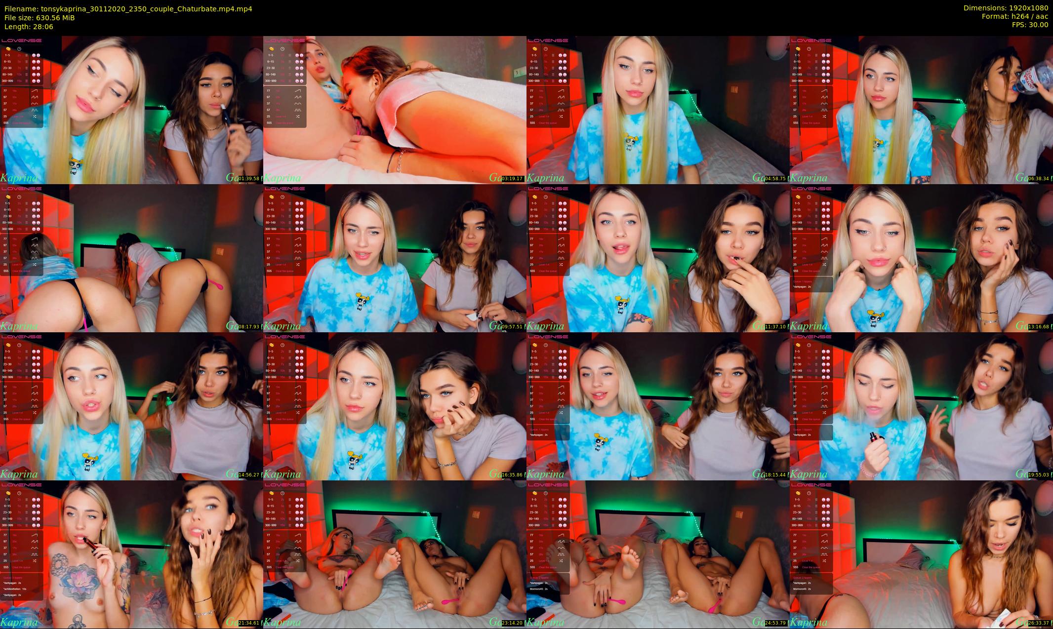 tonsykaprina — 29 minute Chaturbate couple cam show recording, 1080p, Nov 30, 2020