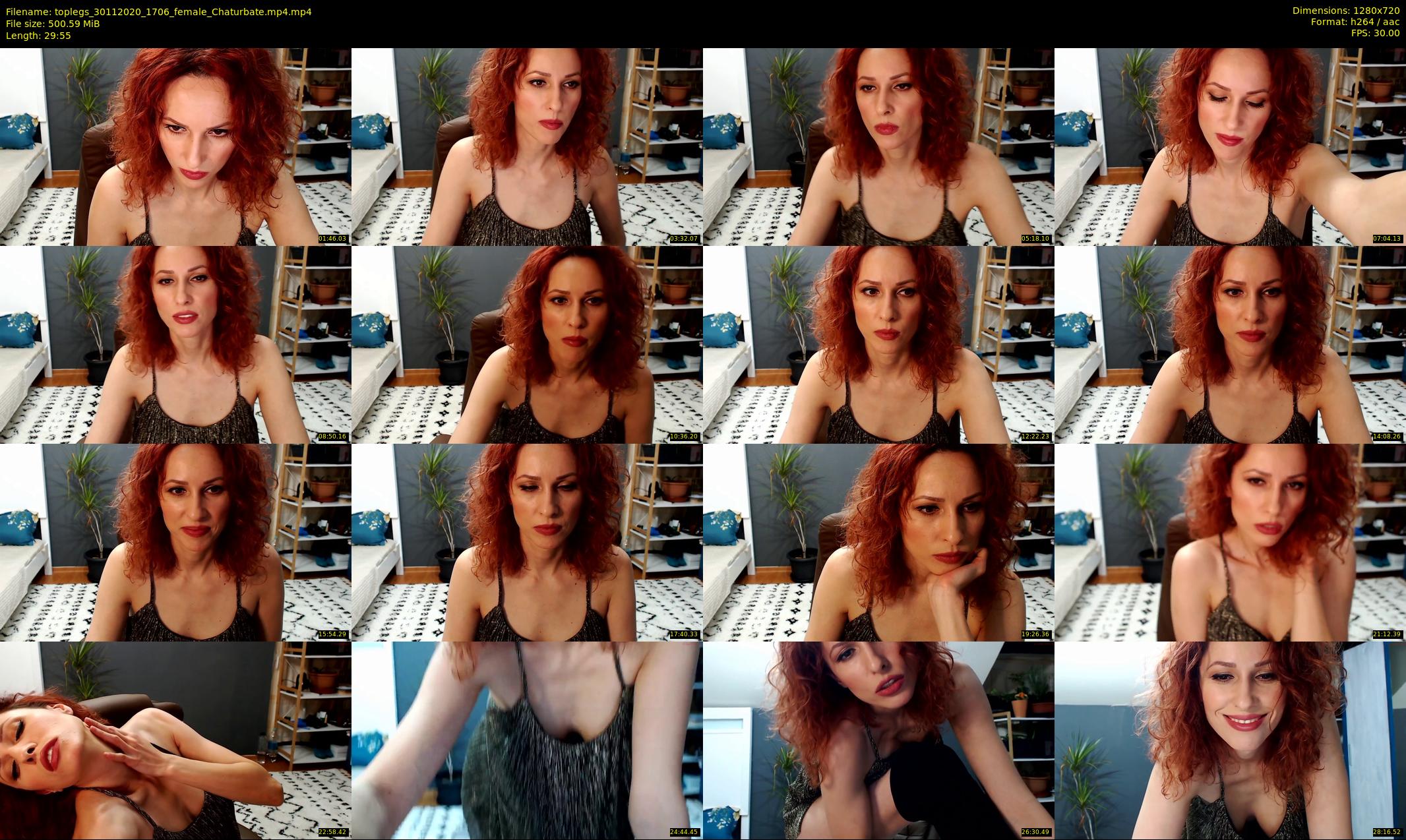 toplegs — 30 minute Chaturbate female cam show recording, 720p, Nov 30, 2020