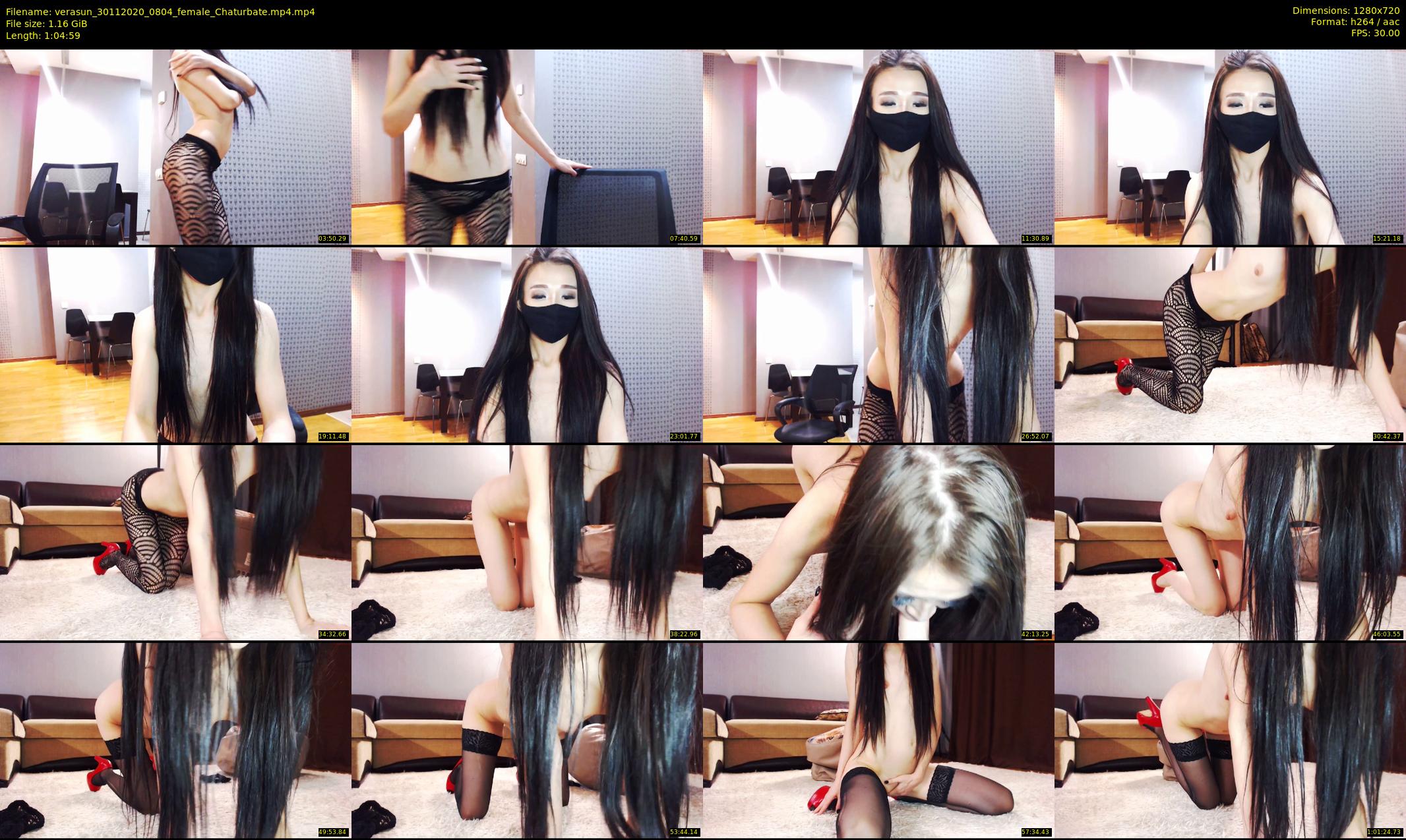 verasun — 65 minute Chaturbate female cam show recording, 720p, Nov 30, 2020
